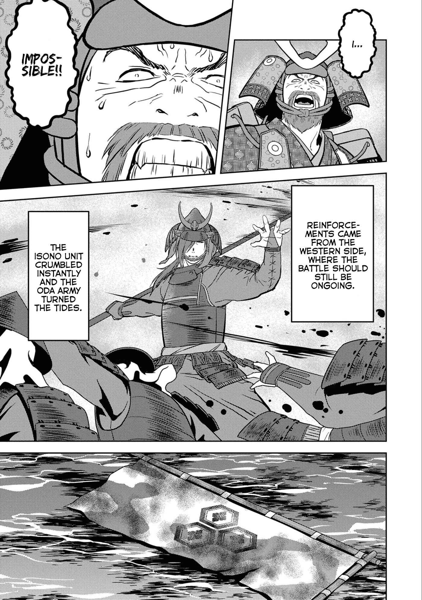 Sengoku Komachi Kuroutan: Noukou Giga Chapter 46 - Page 22