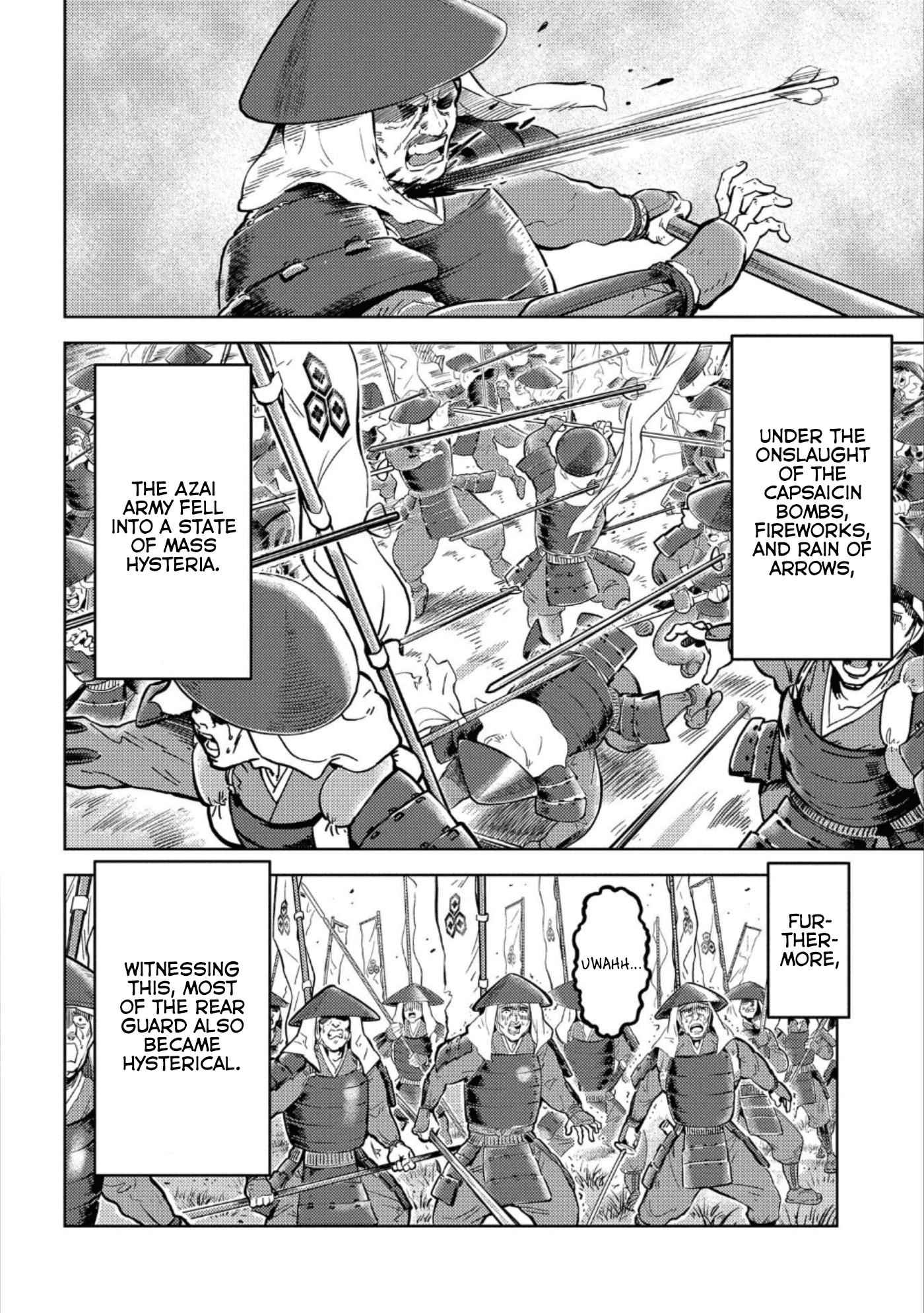 Sengoku Komachi Kuroutan: Noukou Giga Chapter 46 - Page 9