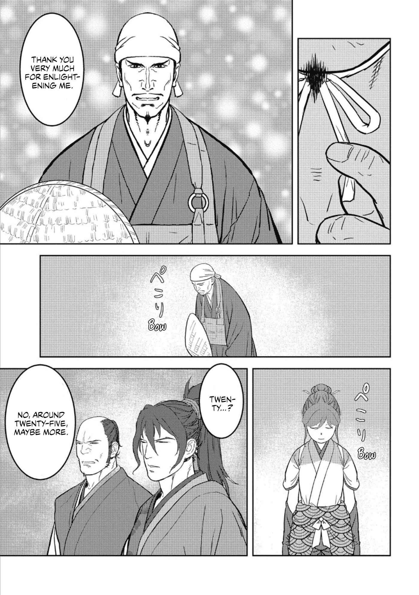Sengoku Komachi Kuroutan: Noukou Giga Chapter 47 - Page 8