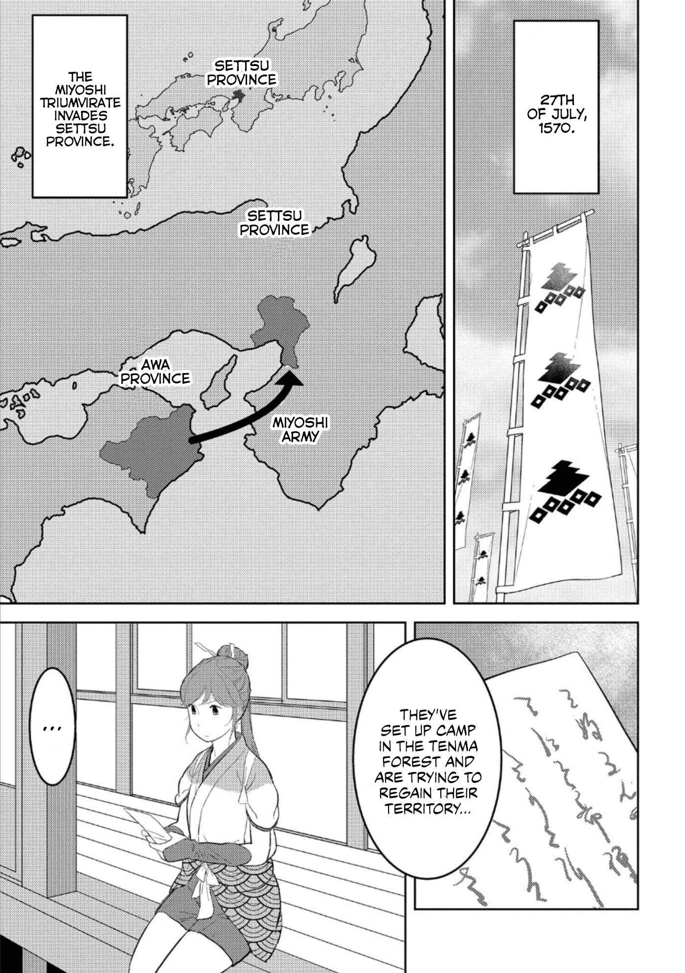 Sengoku Komachi Kuroutan: Noukou Giga Chapter 47 - Page 10