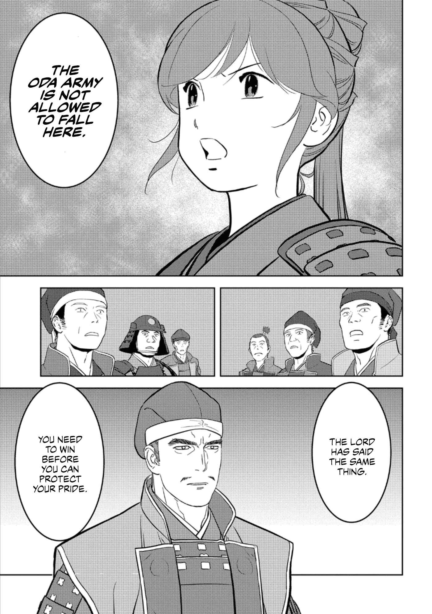 Sengoku Komachi Kuroutan: Noukou Giga Chapter 48 - Page 22