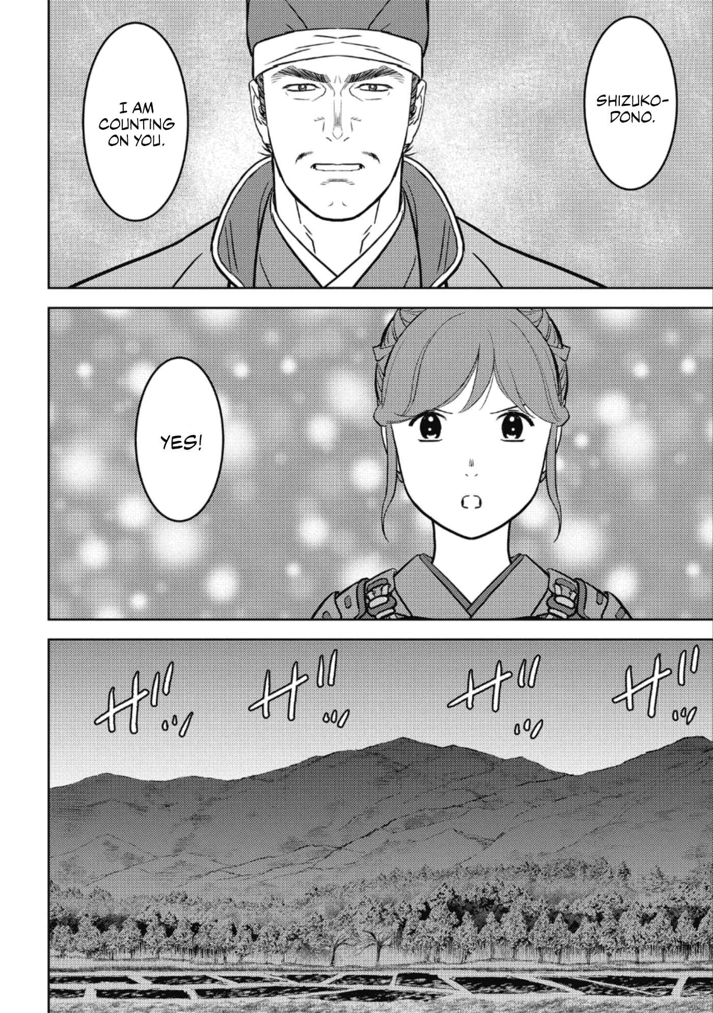 Sengoku Komachi Kuroutan: Noukou Giga Chapter 48 - Page 23