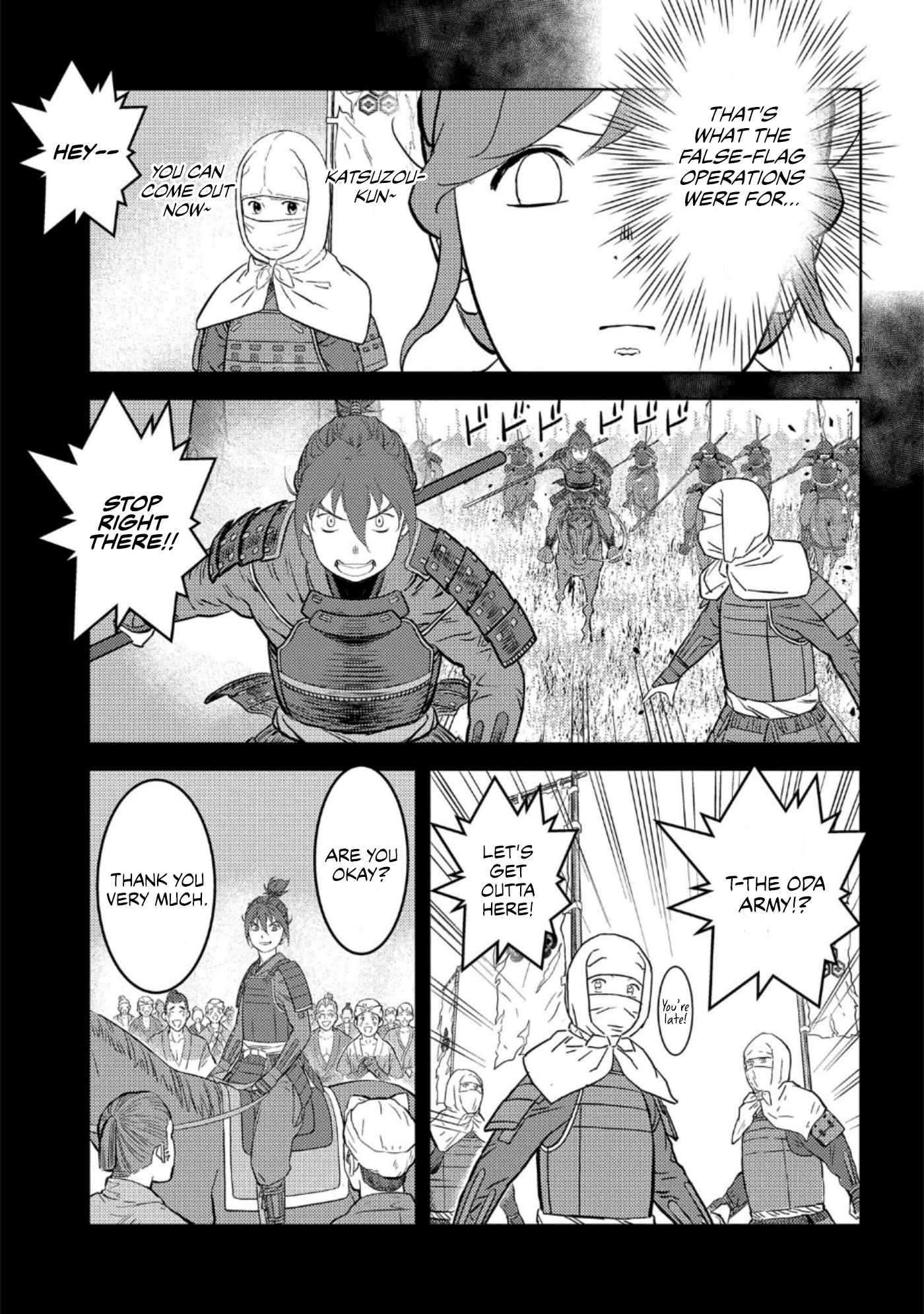 Sengoku Komachi Kuroutan: Noukou Giga Chapter 48 - Page 26