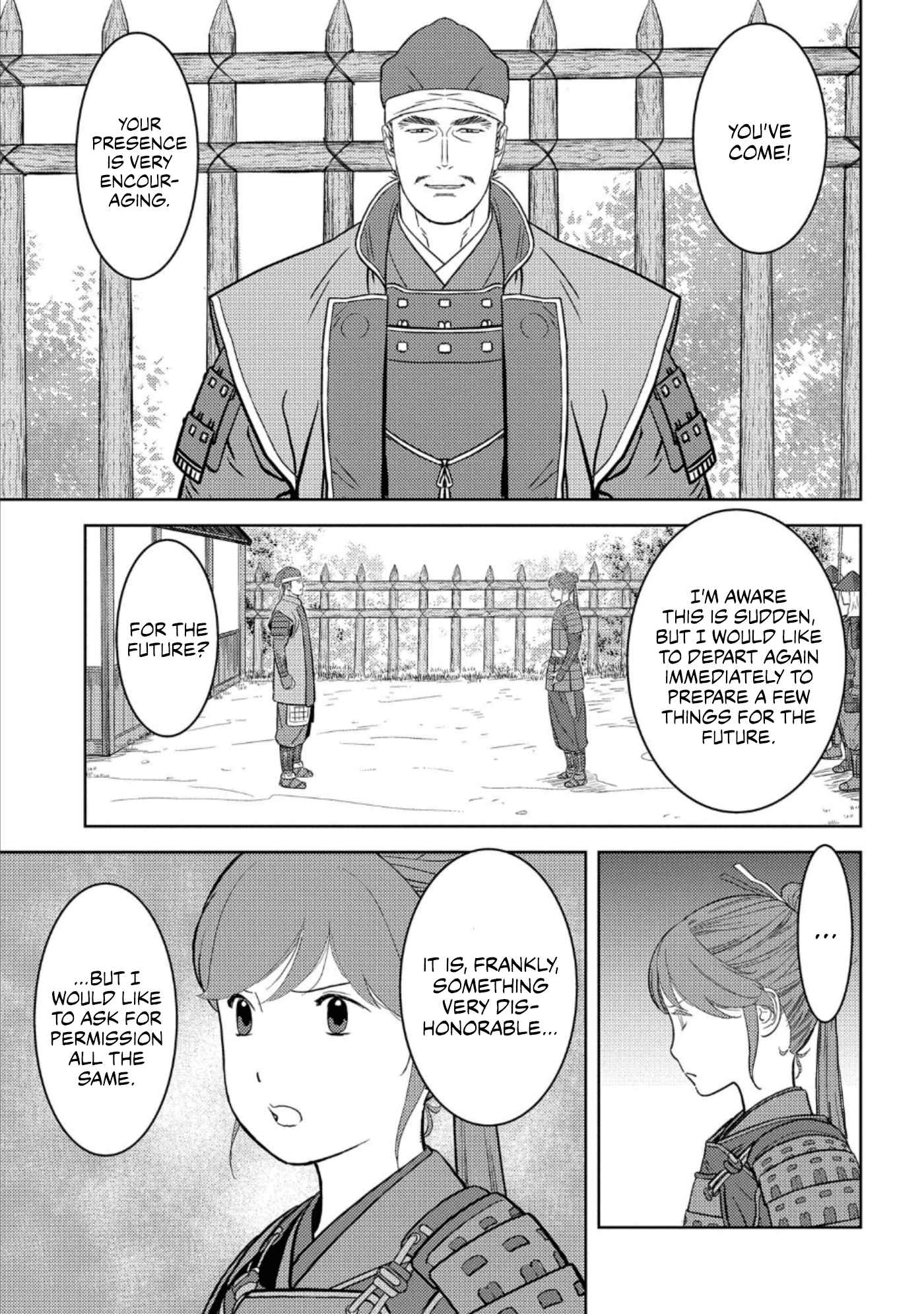 Sengoku Komachi Kuroutan: Noukou Giga Chapter 48 - Page 8
