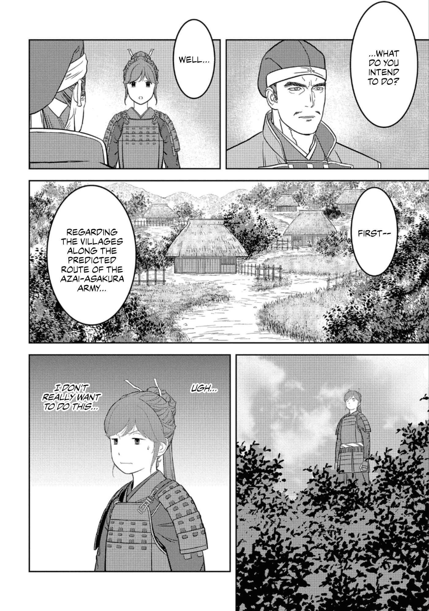 Sengoku Komachi Kuroutan: Noukou Giga Chapter 48 - Page 9
