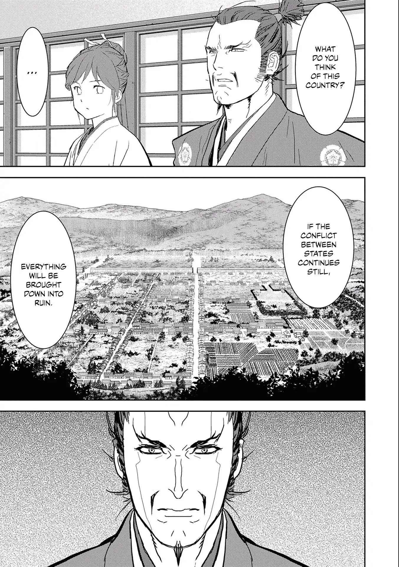 Sengoku Komachi Kuroutan: Noukou Giga Chapter 5 - Page 27