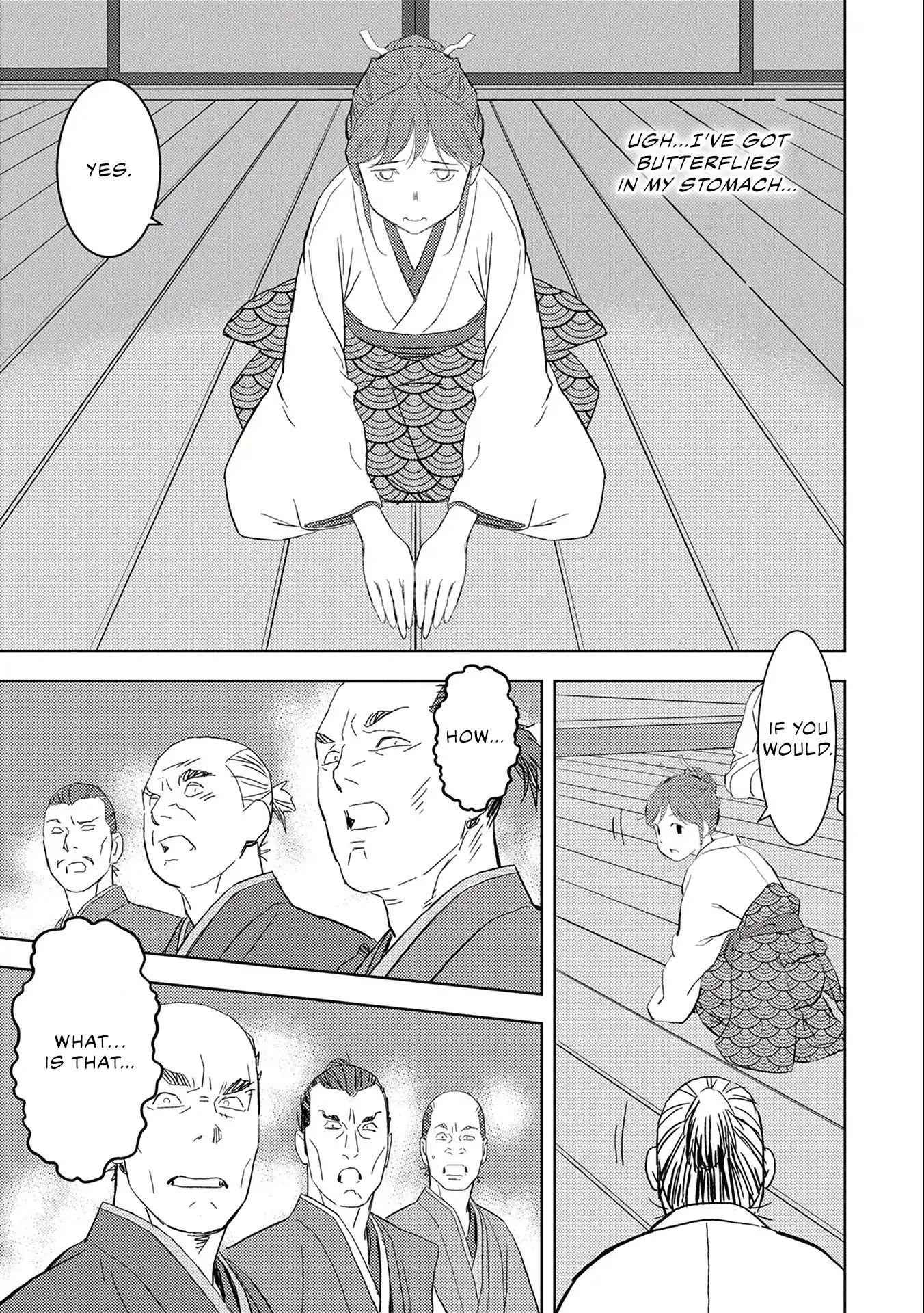 Sengoku Komachi Kuroutan: Noukou Giga Chapter 5 - Page 9