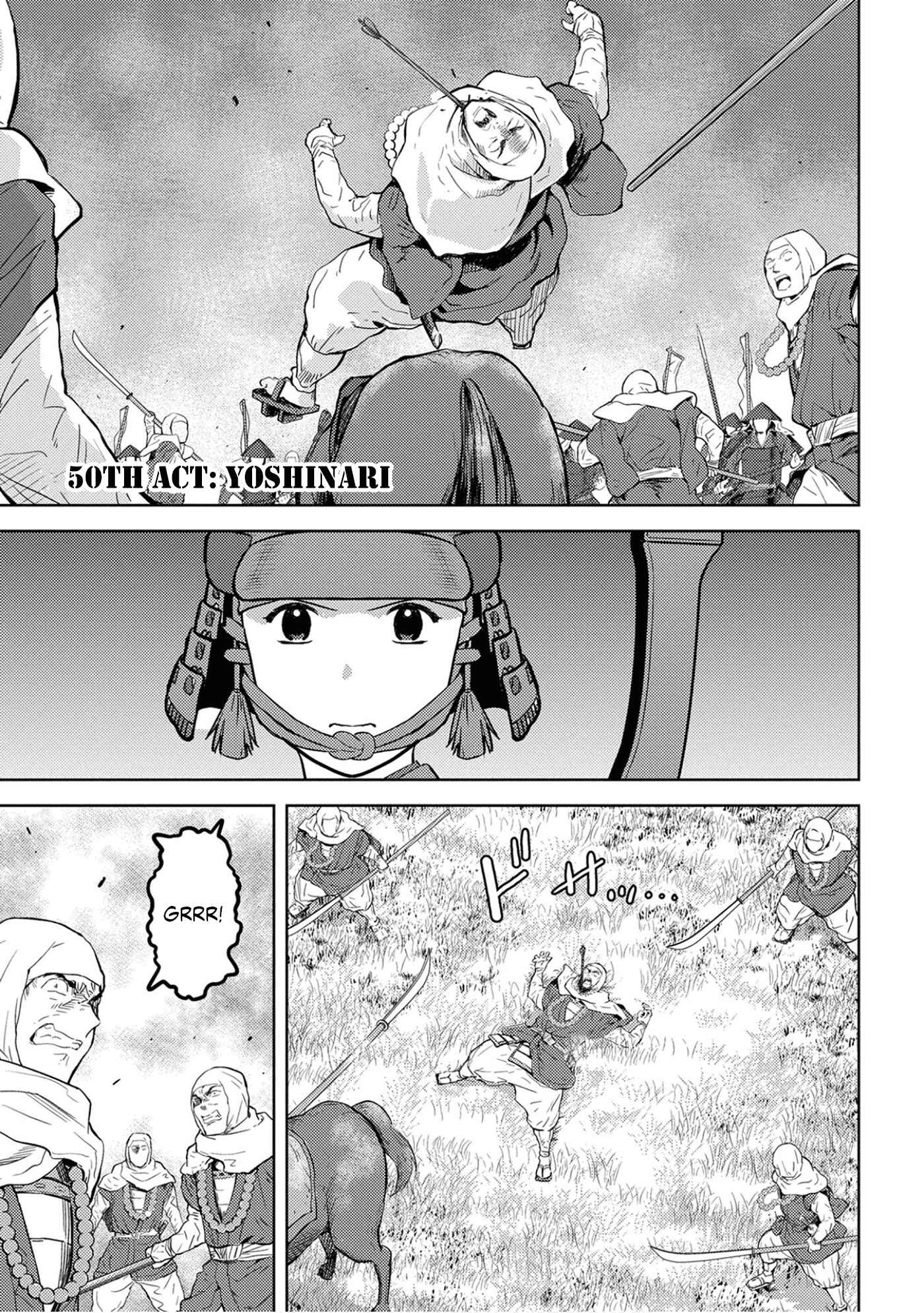Sengoku Komachi Kuroutan: Noukou Giga Chapter 50 - Page 2