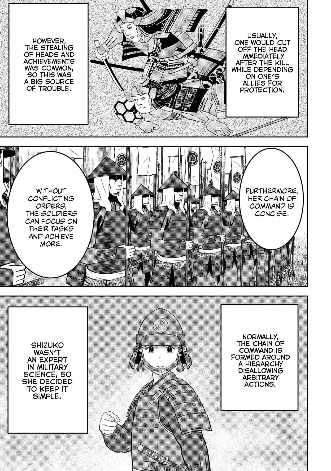 Sengoku Komachi Kuroutan: Noukou Giga Chapter 50 - Page 16