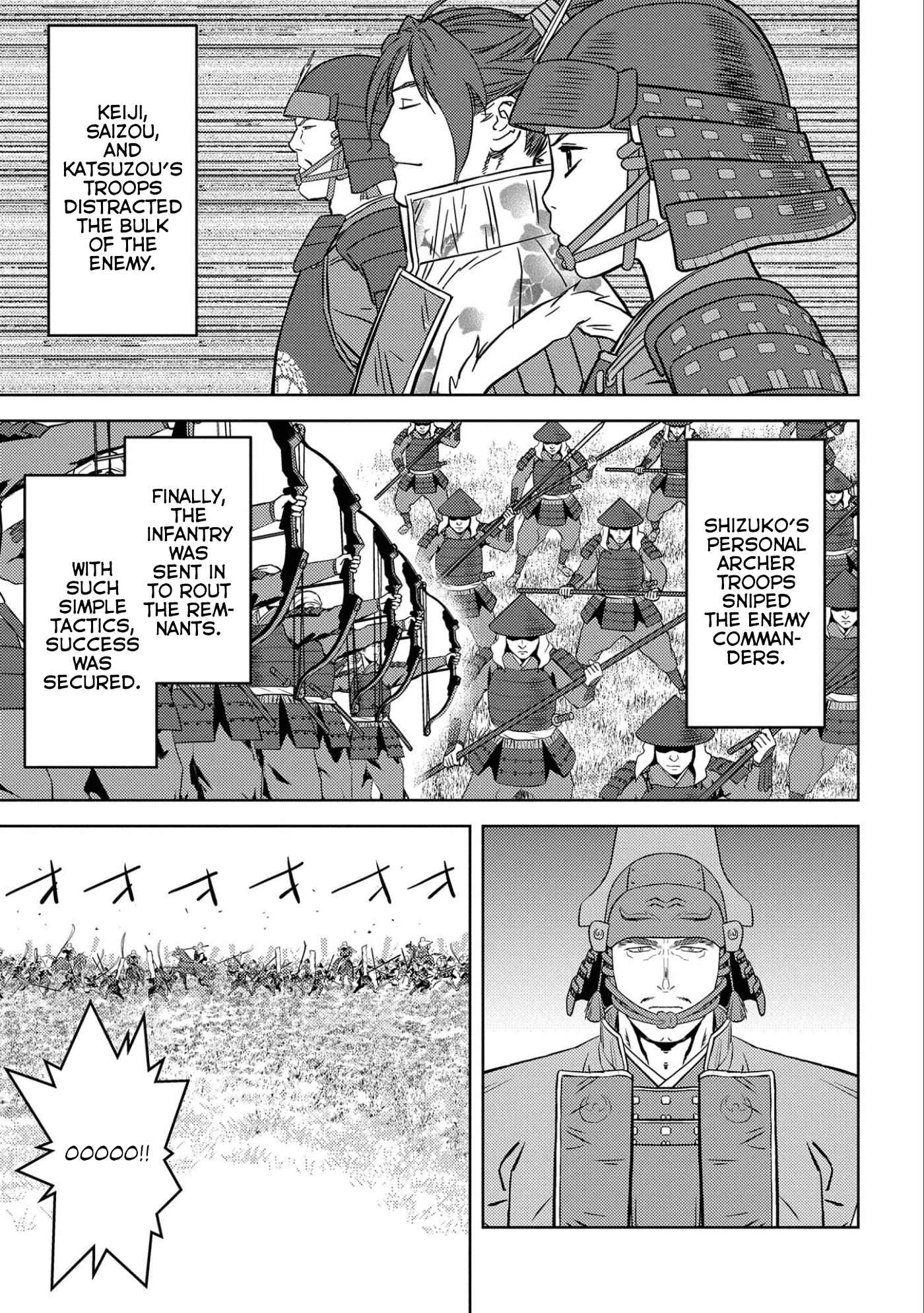 Sengoku Komachi Kuroutan: Noukou Giga Chapter 50 - Page 18