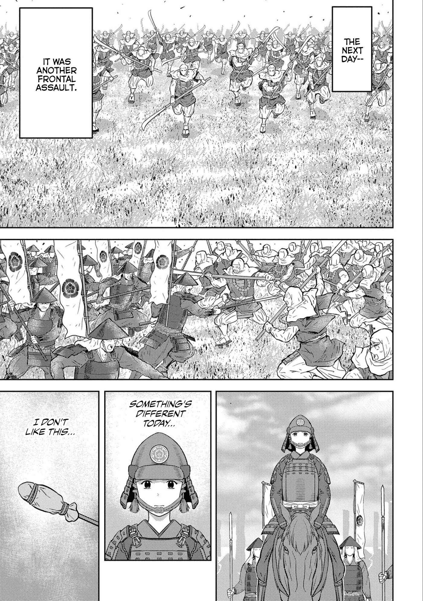 Sengoku Komachi Kuroutan: Noukou Giga Chapter 50 - Page 24