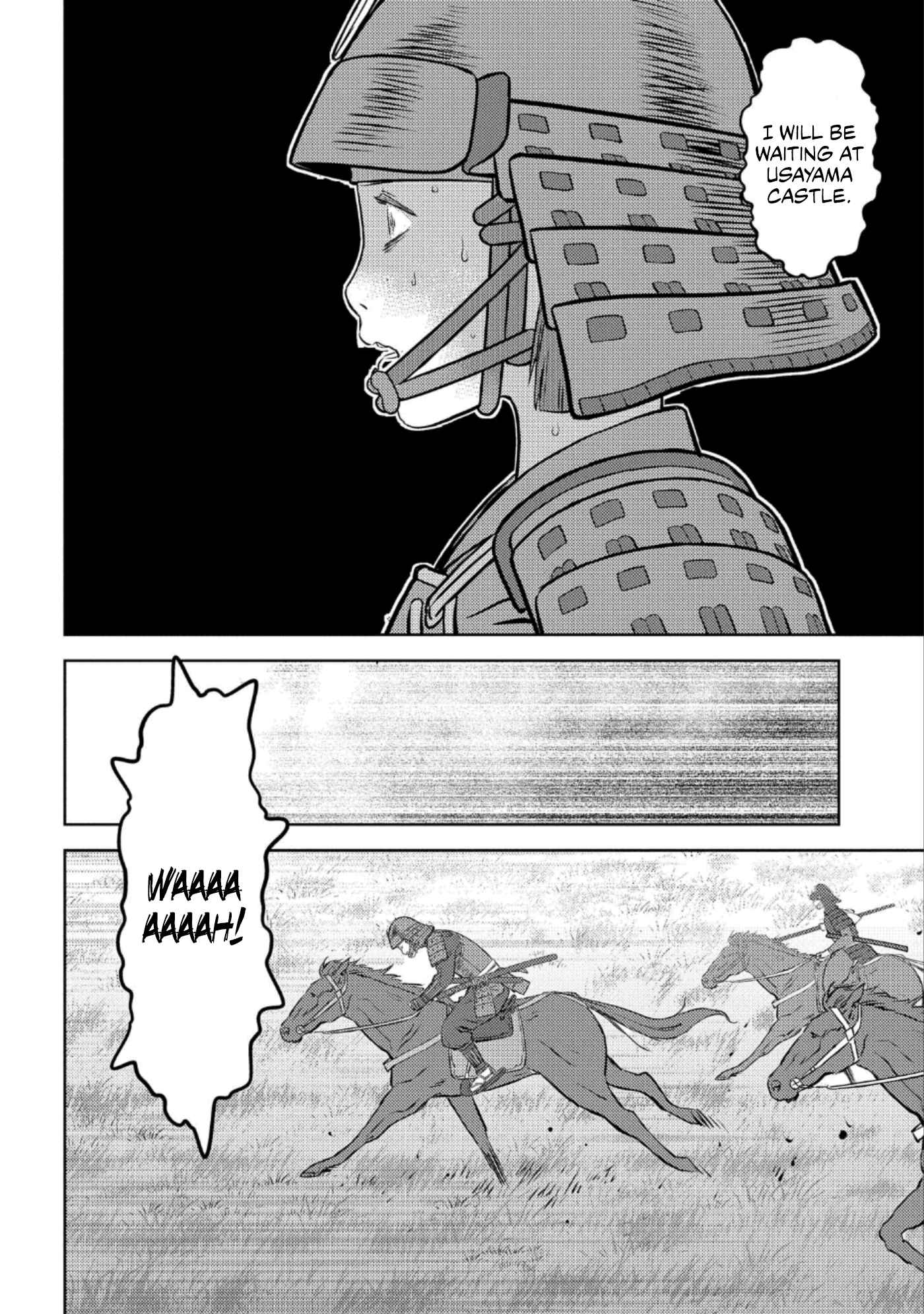 Sengoku Komachi Kuroutan: Noukou Giga Chapter 51 - Page 27