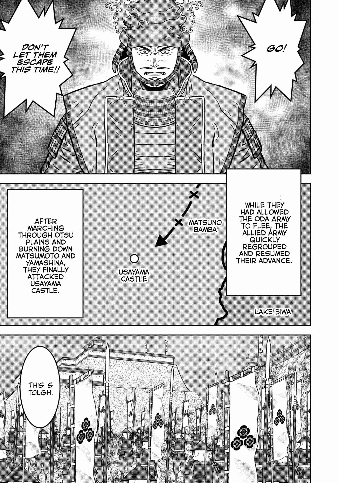 Sengoku Komachi Kuroutan: Noukou Giga Chapter 52 - Page 4
