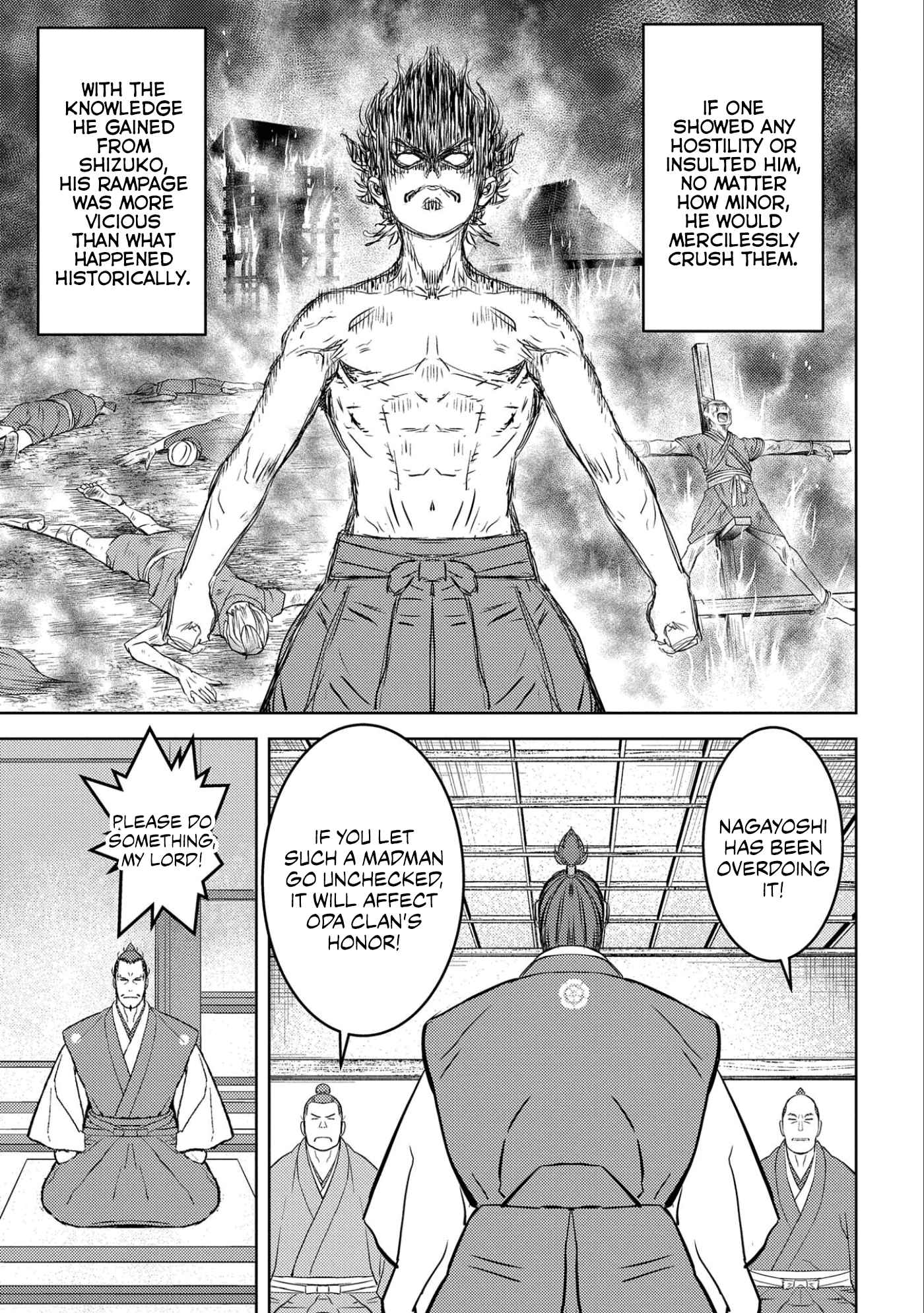 Sengoku Komachi Kuroutan: Noukou Giga Chapter 53 - Page 22