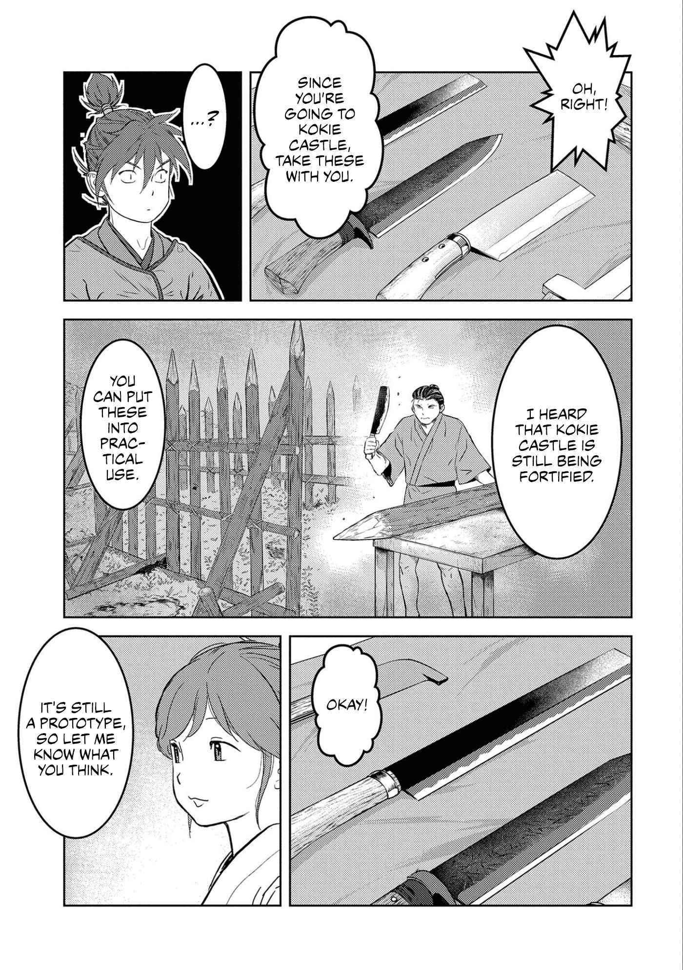 Sengoku Komachi Kuroutan: Noukou Giga Chapter 53 - Page 30