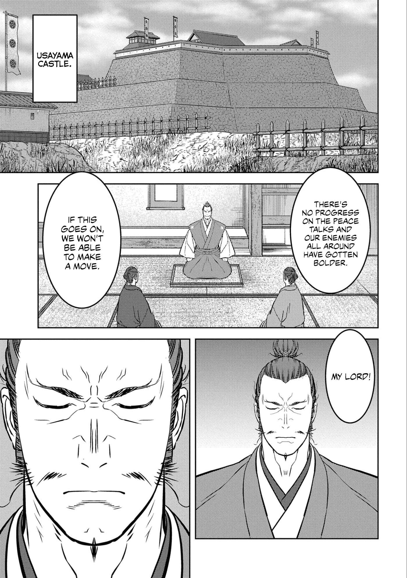Sengoku Komachi Kuroutan: Noukou Giga Chapter 54 - Page 14