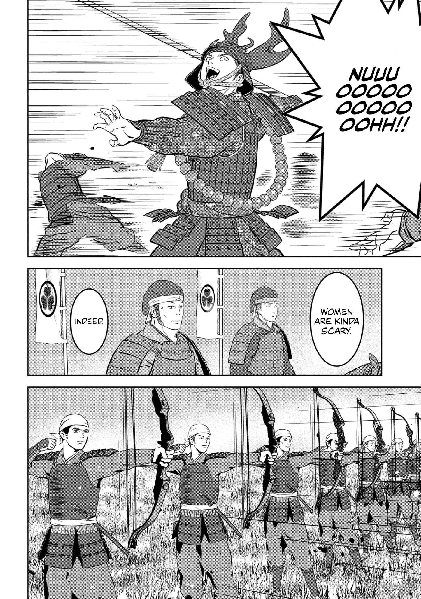 Sengoku Komachi Kuroutan: Noukou Giga Chapter 54 - Page 21