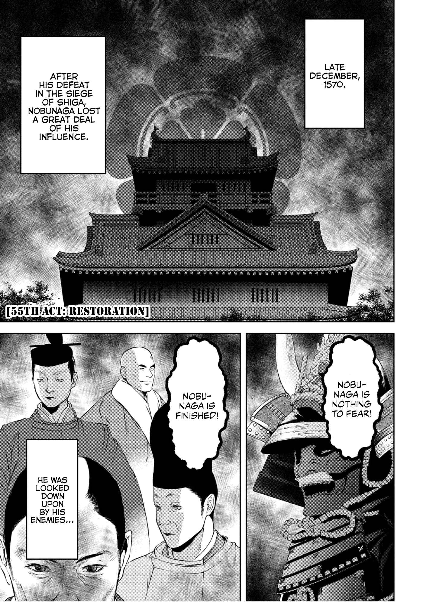 Sengoku Komachi Kuroutan: Noukou Giga Chapter 55 - Page 2
