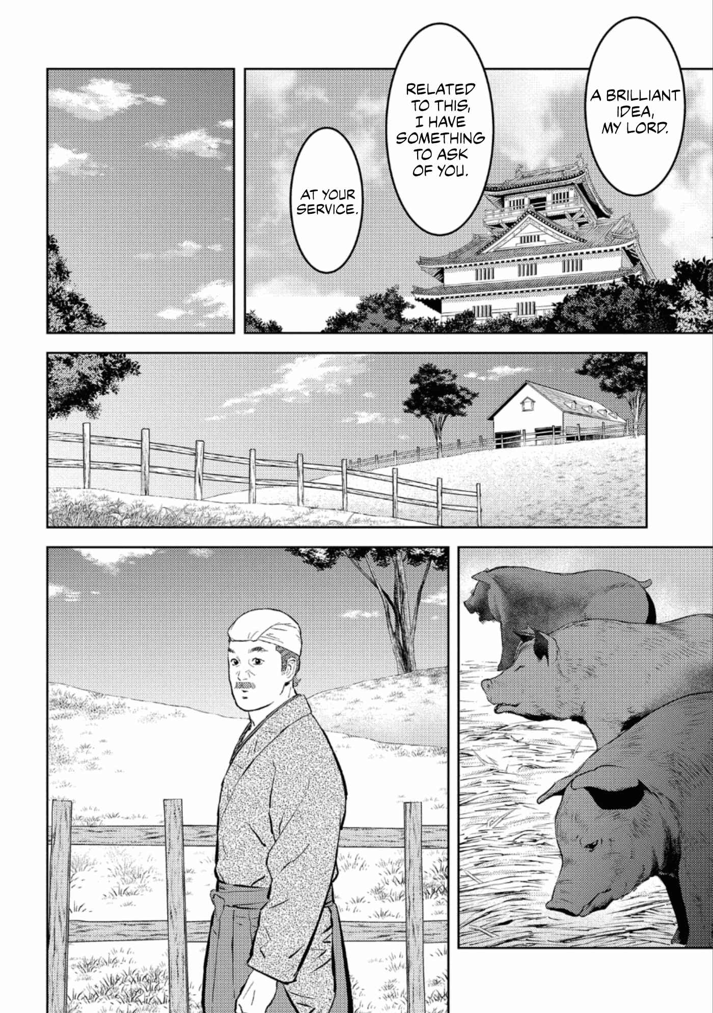 Sengoku Komachi Kuroutan: Noukou Giga Chapter 55 - Page 7
