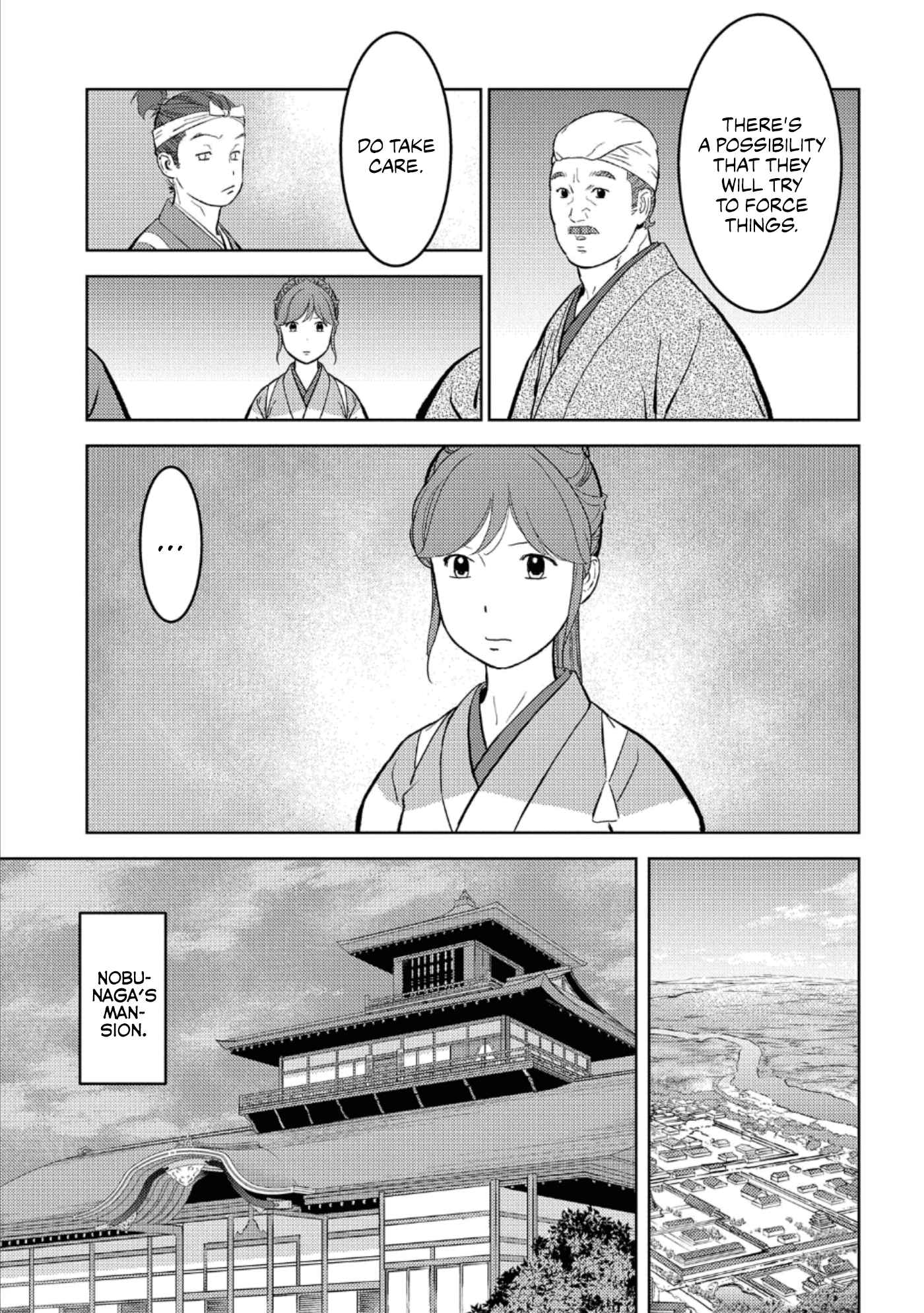 Sengoku Komachi Kuroutan: Noukou Giga Chapter 55 - Page 10