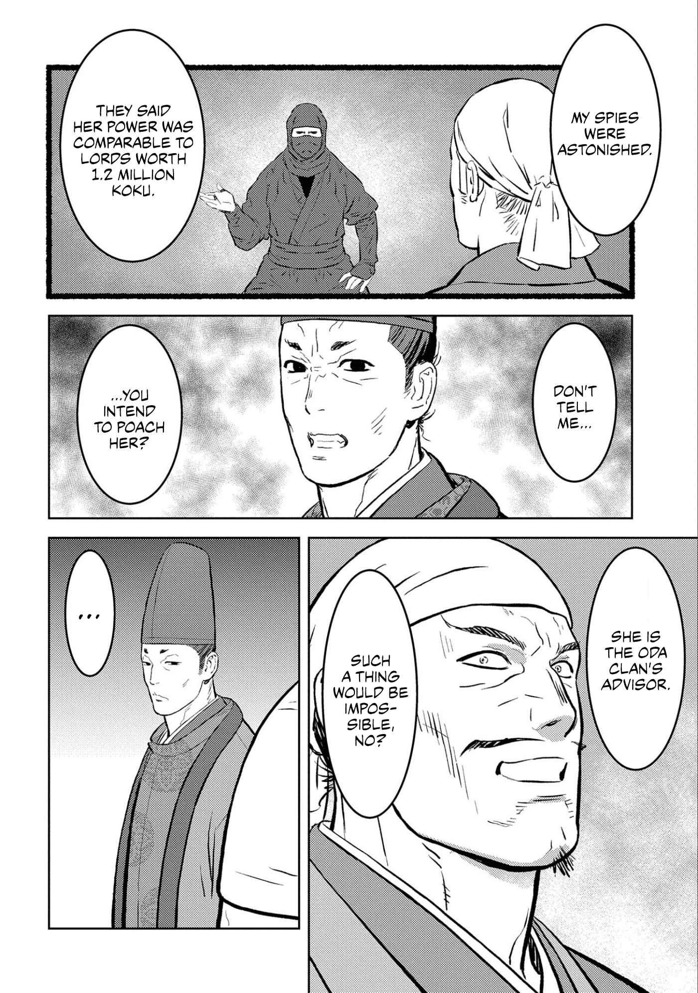 Sengoku Komachi Kuroutan: Noukou Giga Chapter 56 - Page 3