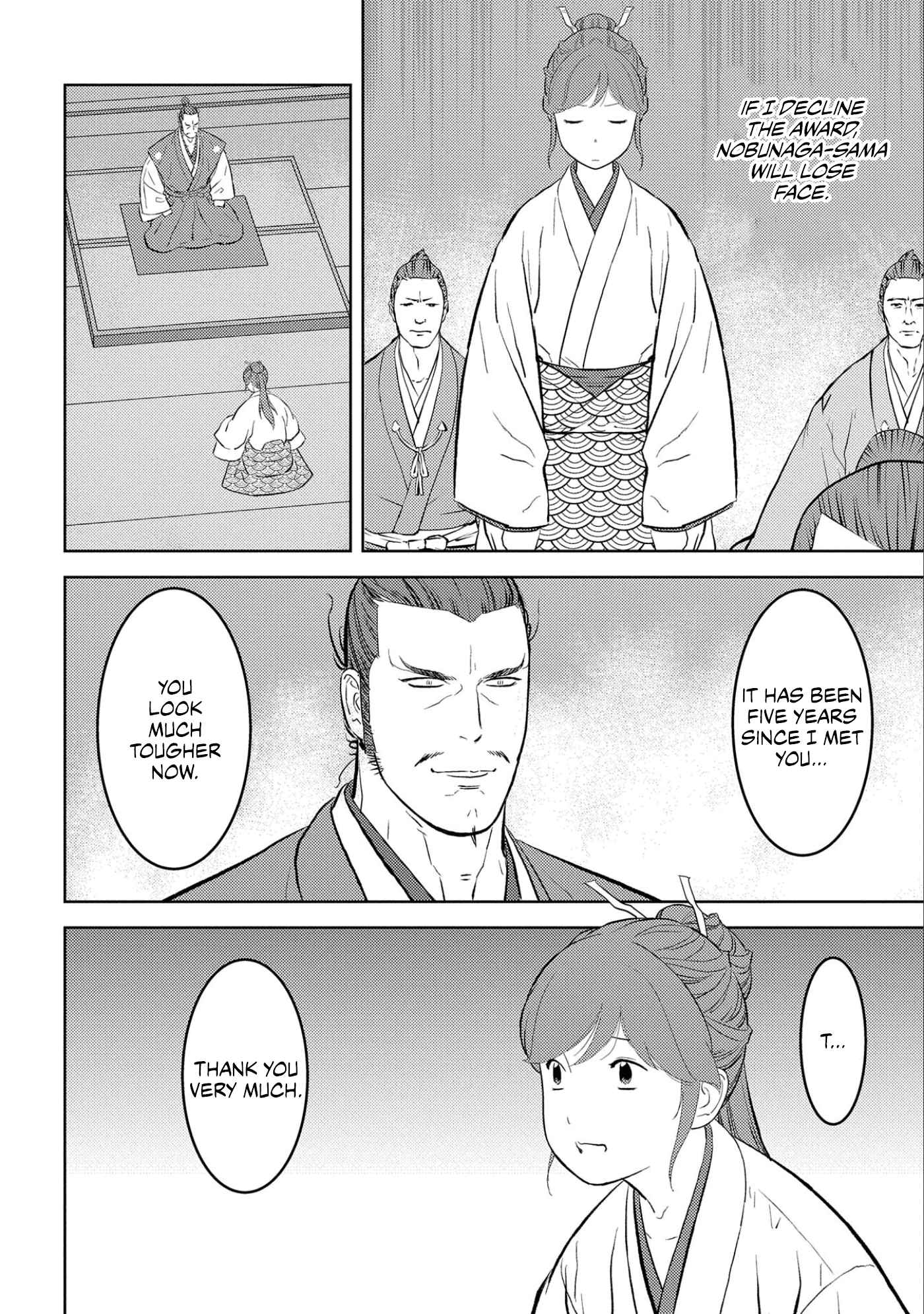 Sengoku Komachi Kuroutan: Noukou Giga Chapter 56 - Page 21