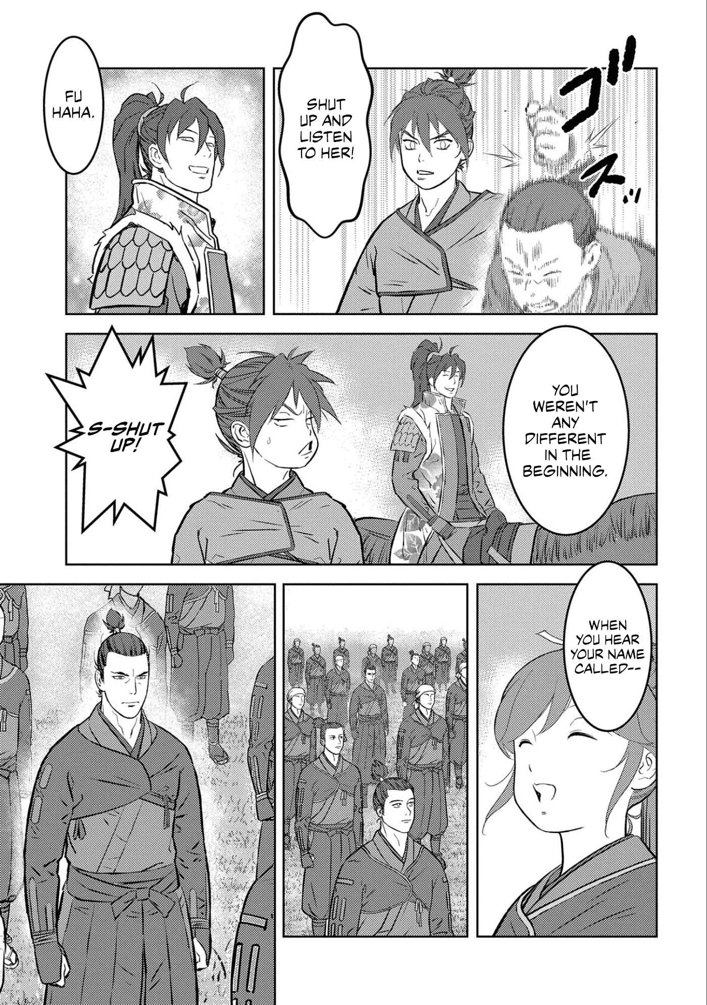 Sengoku Komachi Kuroutan: Noukou Giga Chapter 56 - Page 28
