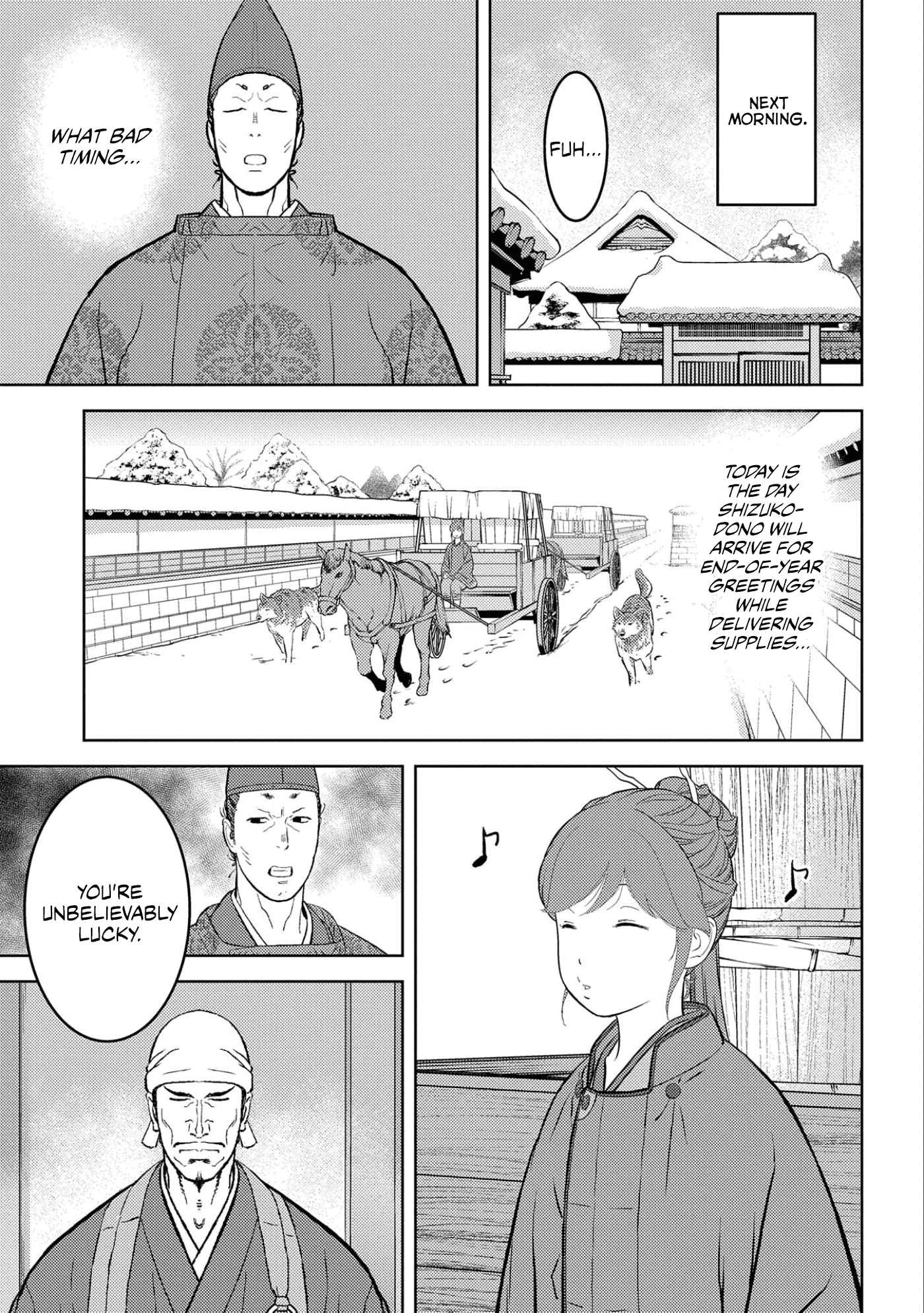 Sengoku Komachi Kuroutan: Noukou Giga Chapter 56 - Page 4