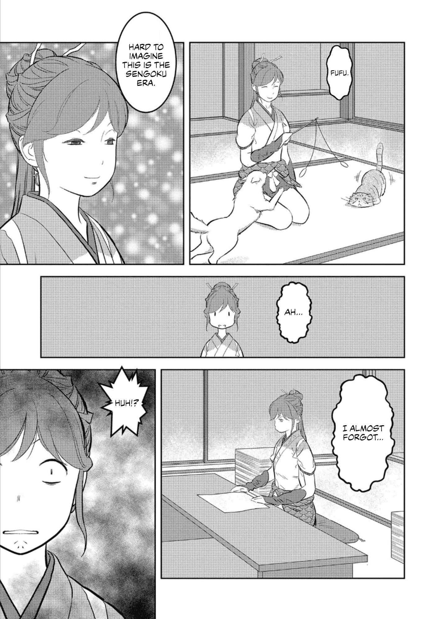 Sengoku Komachi Kuroutan: Noukou Giga Chapter 57 - Page 21