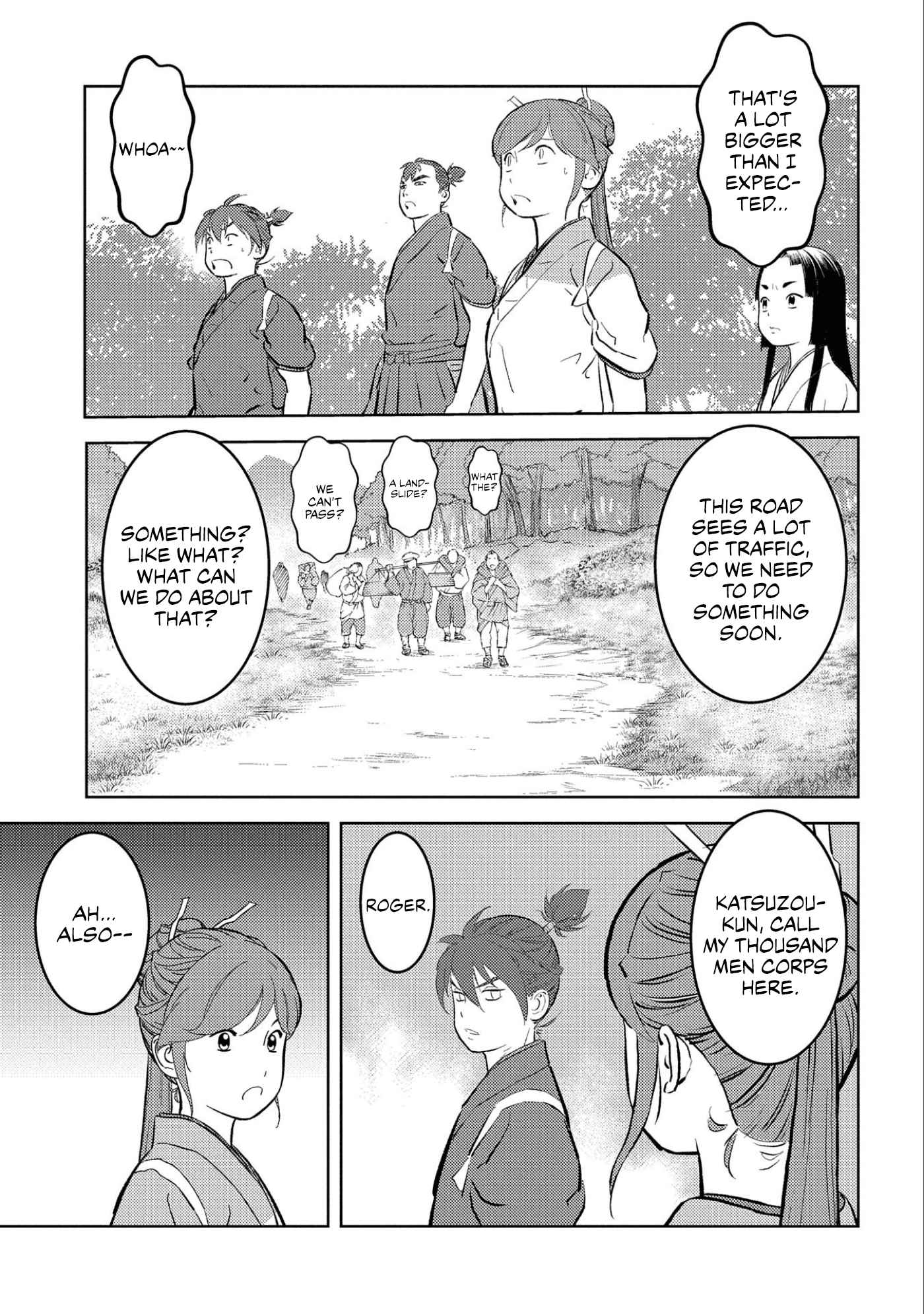 Sengoku Komachi Kuroutan: Noukou Giga Chapter 59 - Page 22