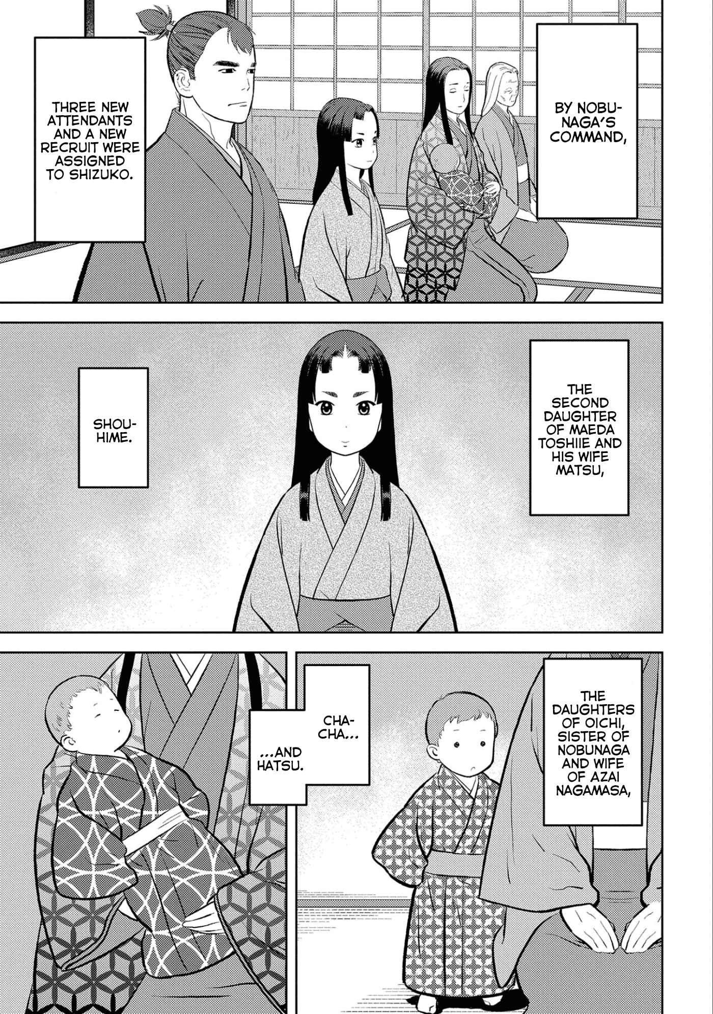 Sengoku Komachi Kuroutan: Noukou Giga Chapter 59 - Page 4
