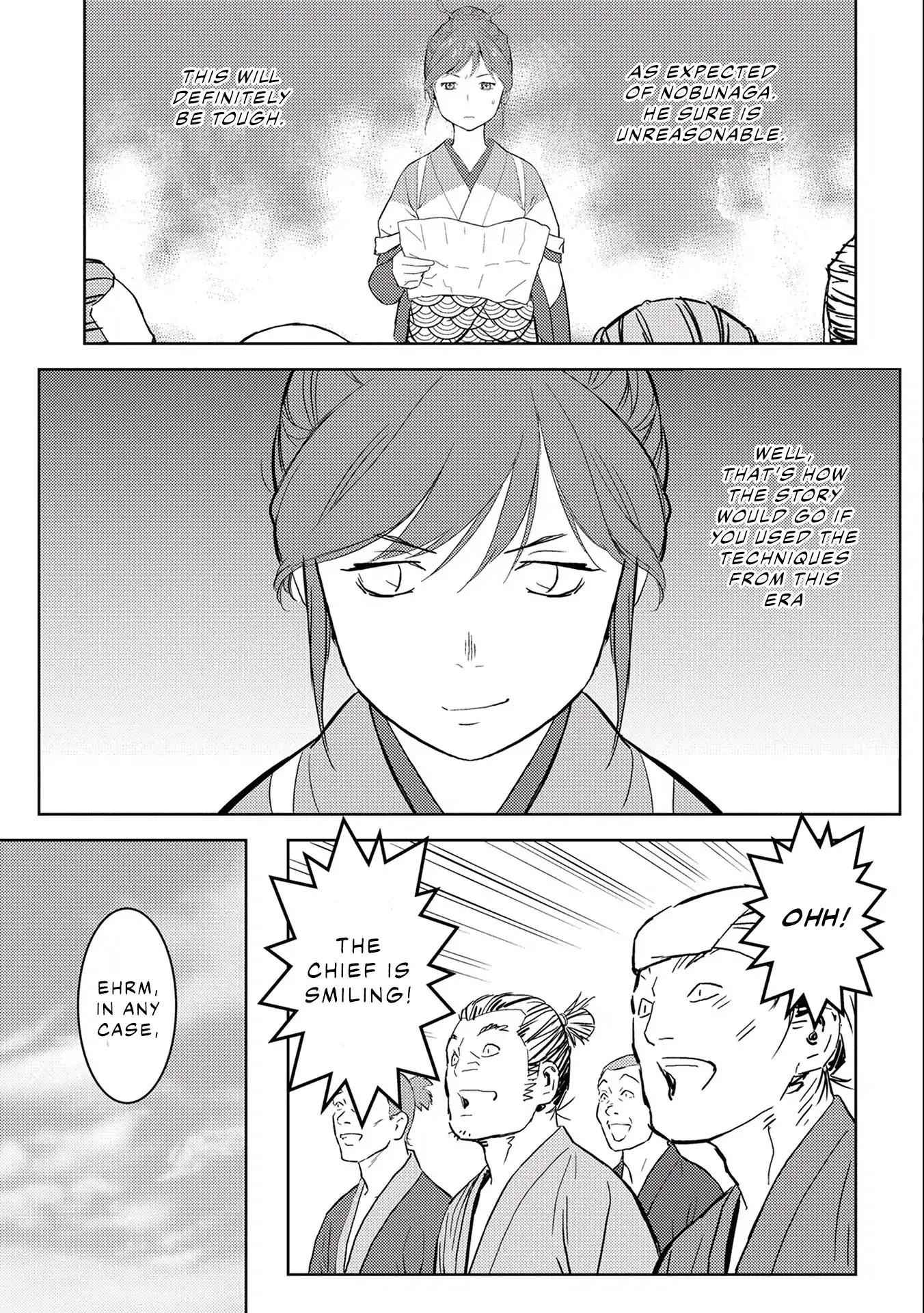 Sengoku Komachi Kuroutan: Noukou Giga Chapter 6 - Page 13