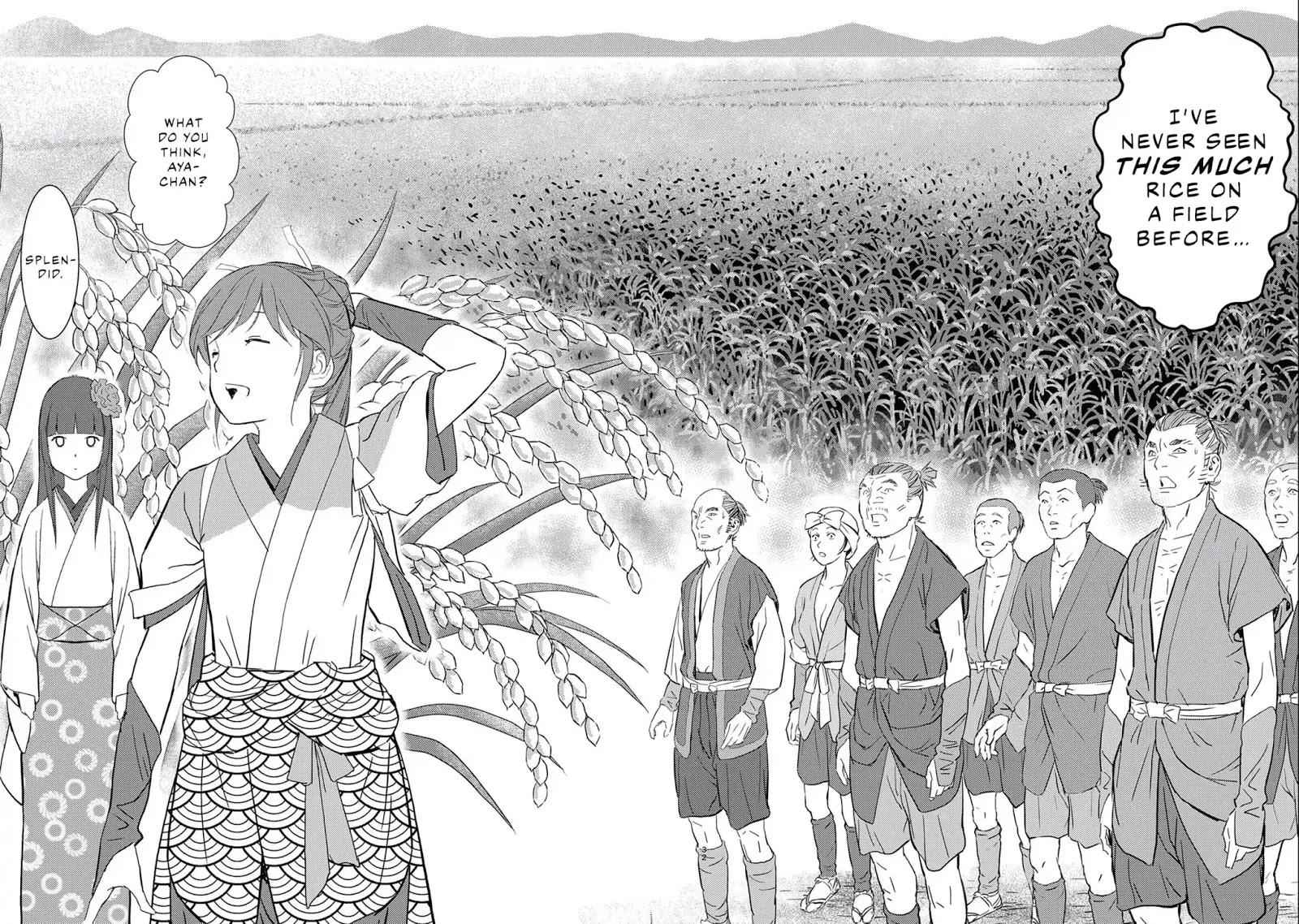 Sengoku Komachi Kuroutan: Noukou Giga Chapter 6 - Page 35