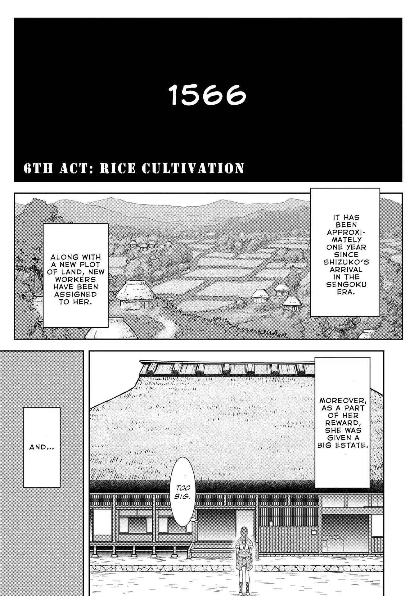 Sengoku Komachi Kuroutan: Noukou Giga Chapter 6 - Page 5