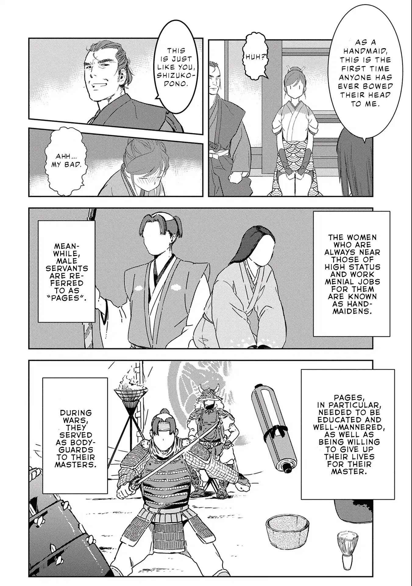 Sengoku Komachi Kuroutan: Noukou Giga Chapter 6 - Page 8