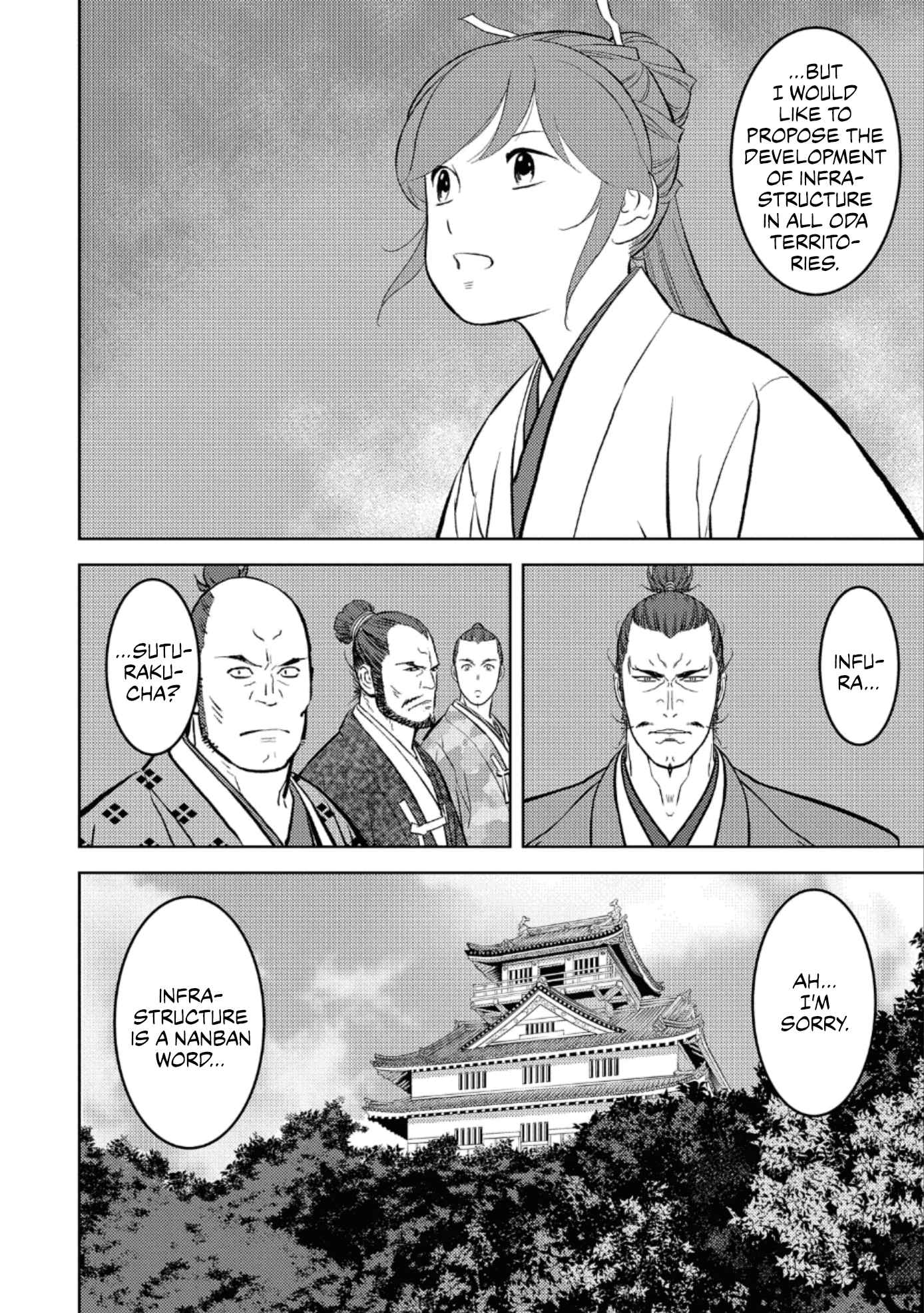 Sengoku Komachi Kuroutan: Noukou Giga Chapter 60 - Page 13