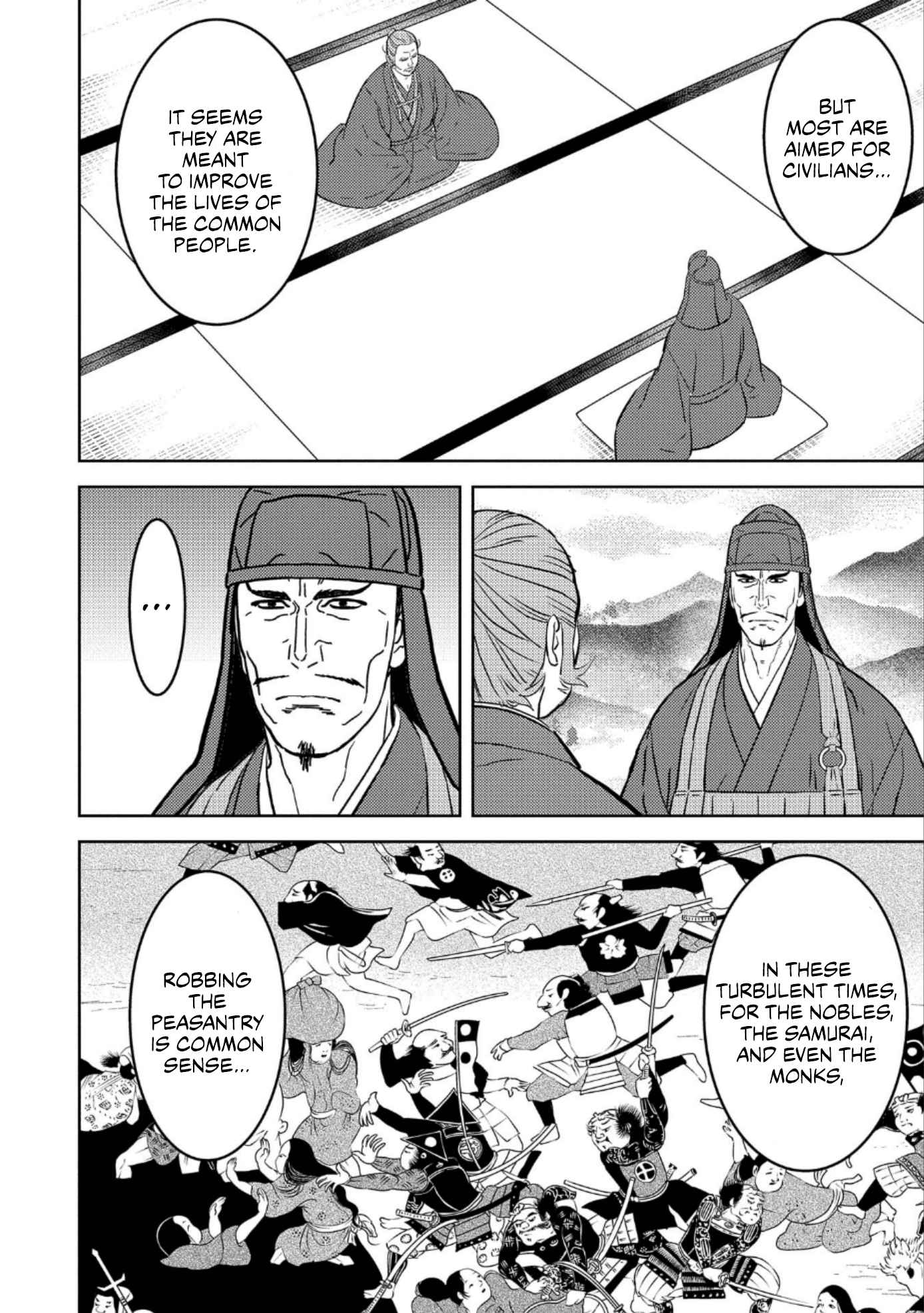 Sengoku Komachi Kuroutan: Noukou Giga Chapter 60 - Page 25
