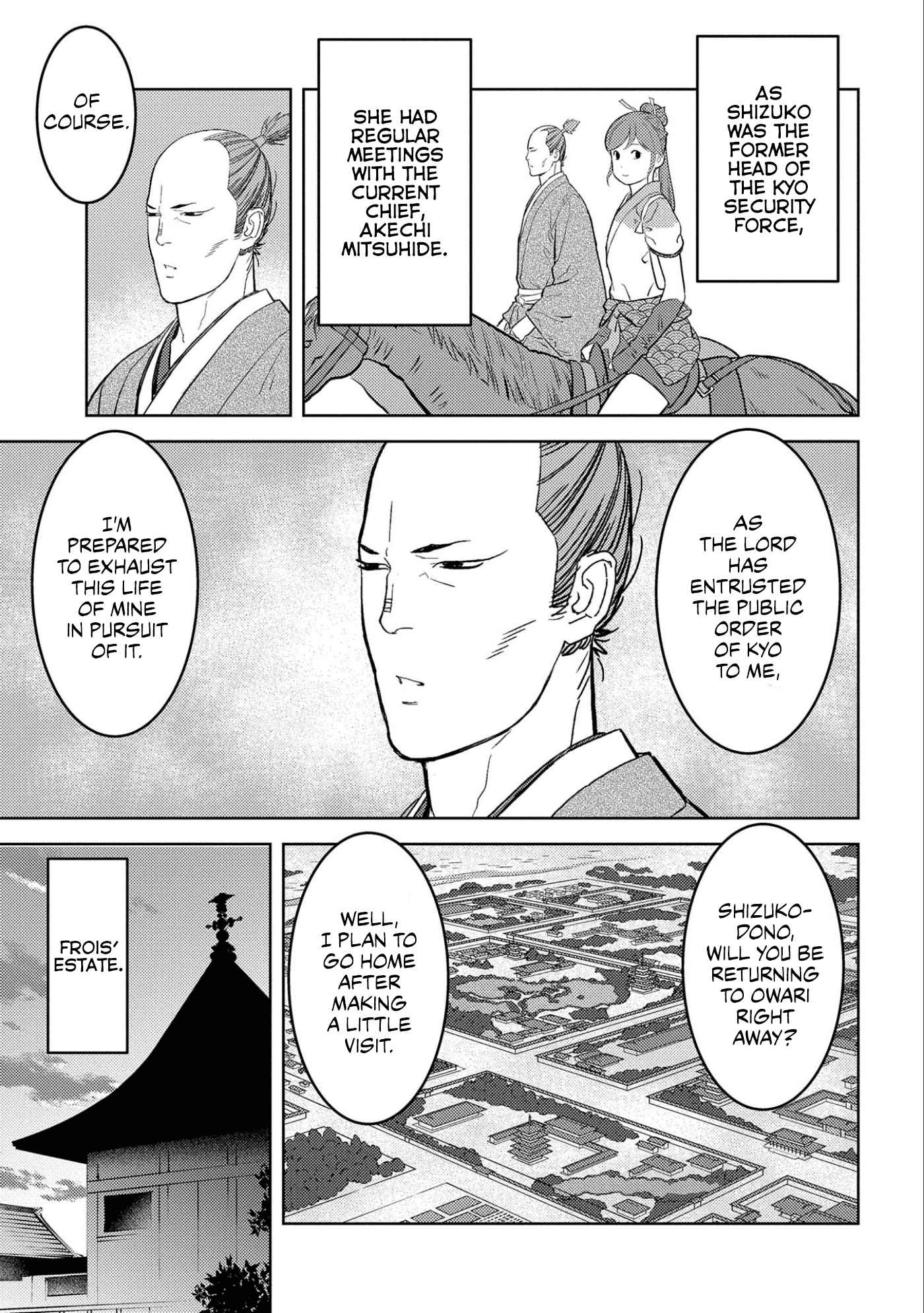 Sengoku Komachi Kuroutan: Noukou Giga Chapter 61 - Page 9