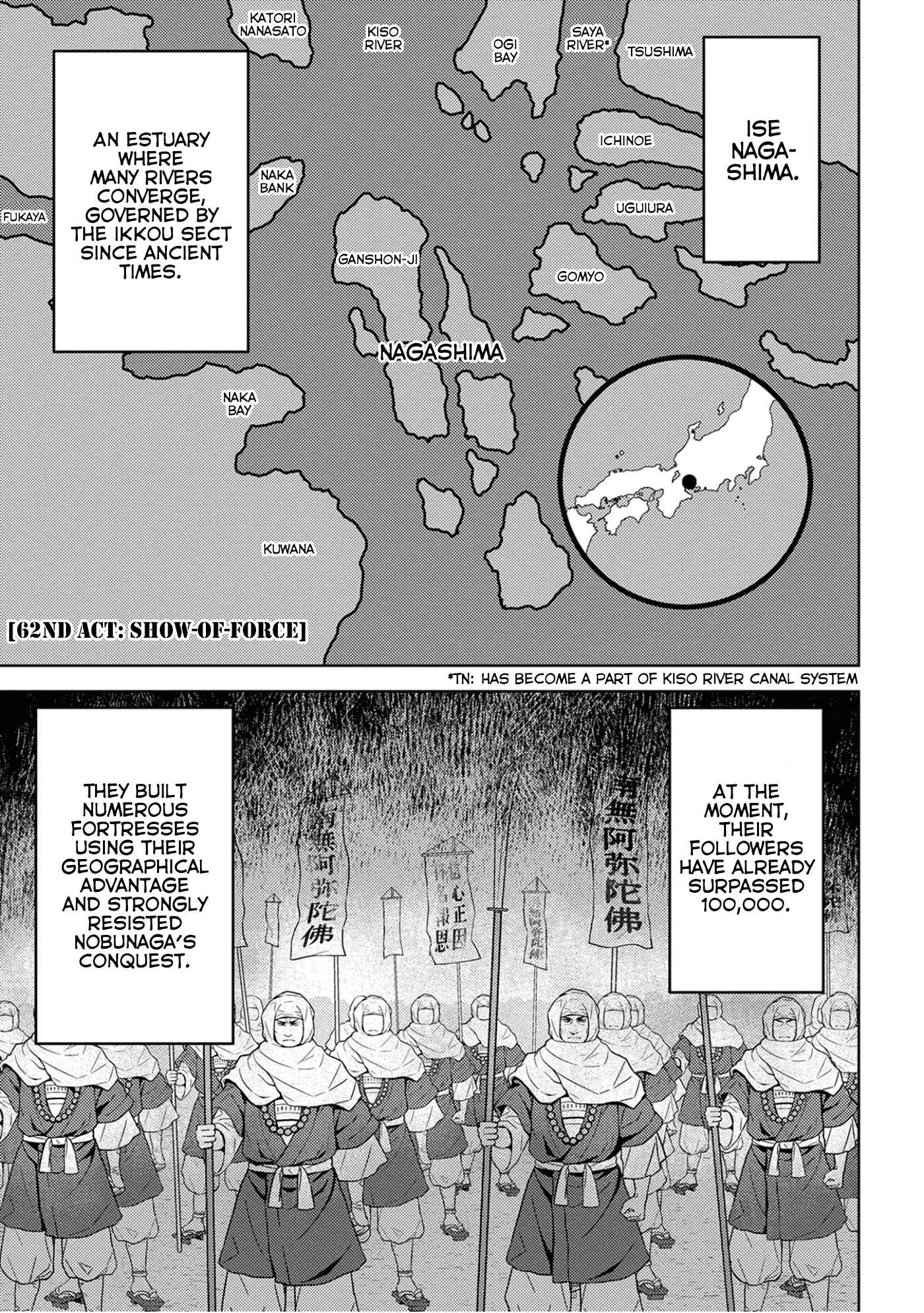 Sengoku Komachi Kuroutan: Noukou Giga Chapter 62 - Page 2
