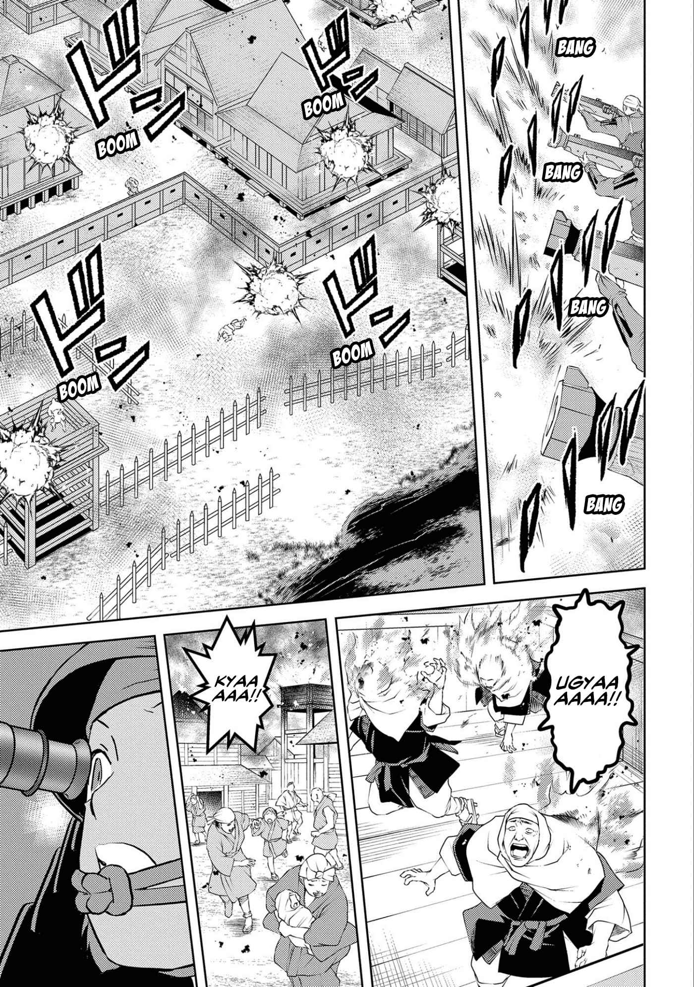Sengoku Komachi Kuroutan: Noukou Giga Chapter 62 - Page 12