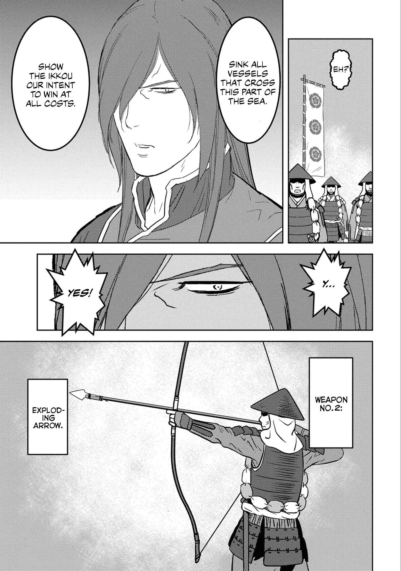 Sengoku Komachi Kuroutan: Noukou Giga Chapter 62 - Page 16