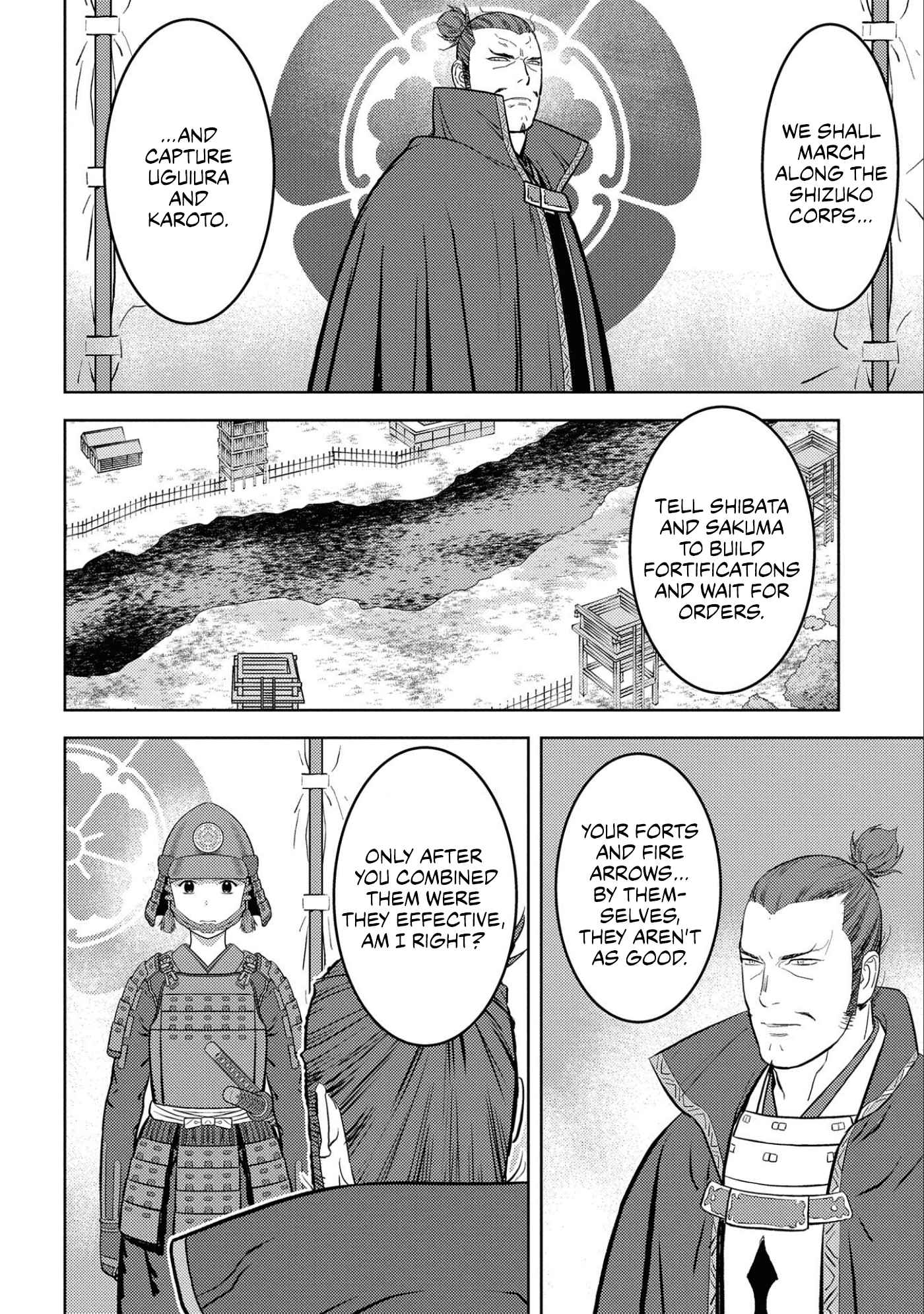 Sengoku Komachi Kuroutan: Noukou Giga Chapter 62 - Page 23