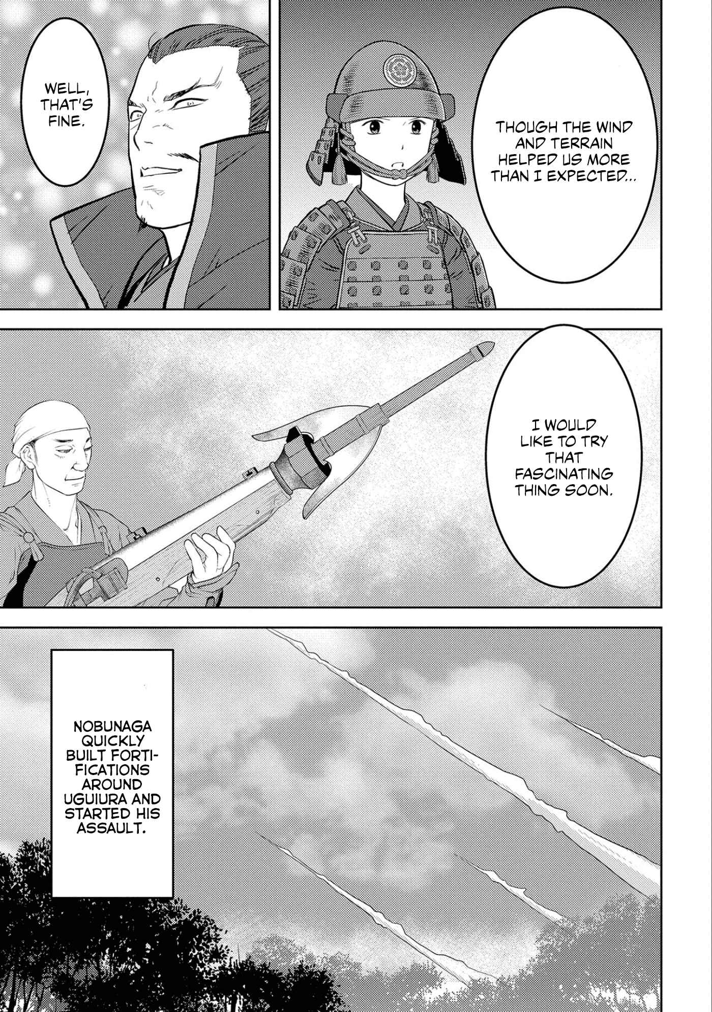Sengoku Komachi Kuroutan: Noukou Giga Chapter 62 - Page 24