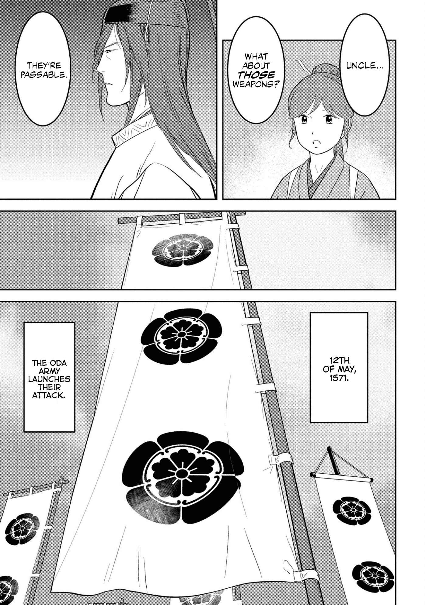 Sengoku Komachi Kuroutan: Noukou Giga Chapter 62 - Page 6