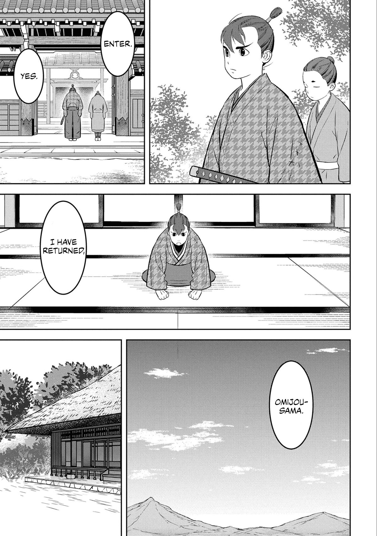 Sengoku Komachi Kuroutan: Noukou Giga Chapter 63 - Page 21