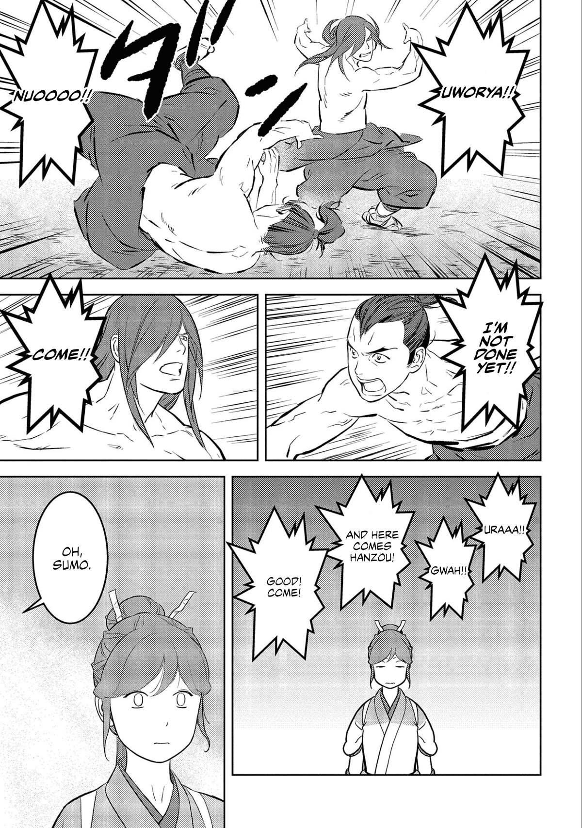 Sengoku Komachi Kuroutan: Noukou Giga Chapter 63 - Page 33