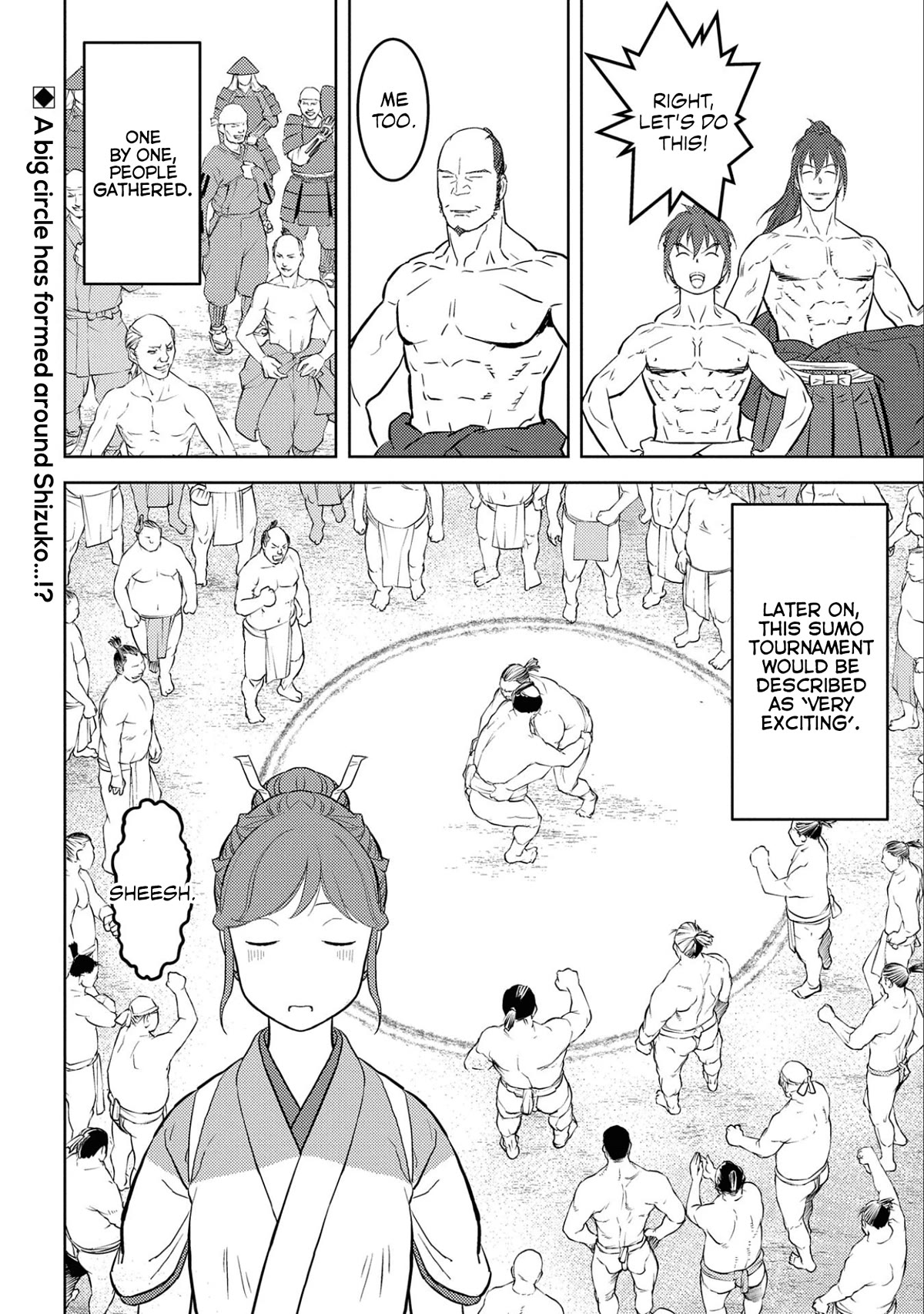 Sengoku Komachi Kuroutan: Noukou Giga Chapter 63 - Page 34