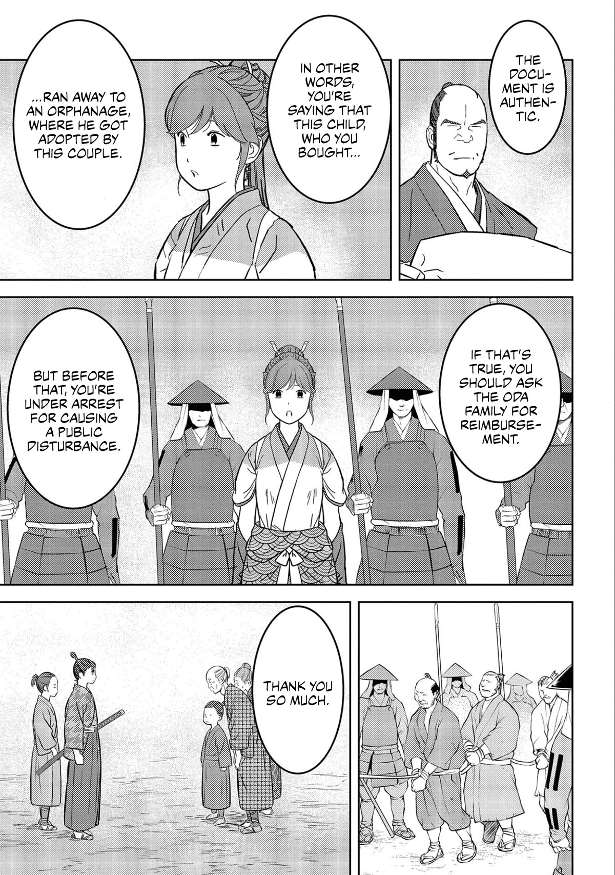 Sengoku Komachi Kuroutan: Noukou Giga Chapter 63 - Page 7