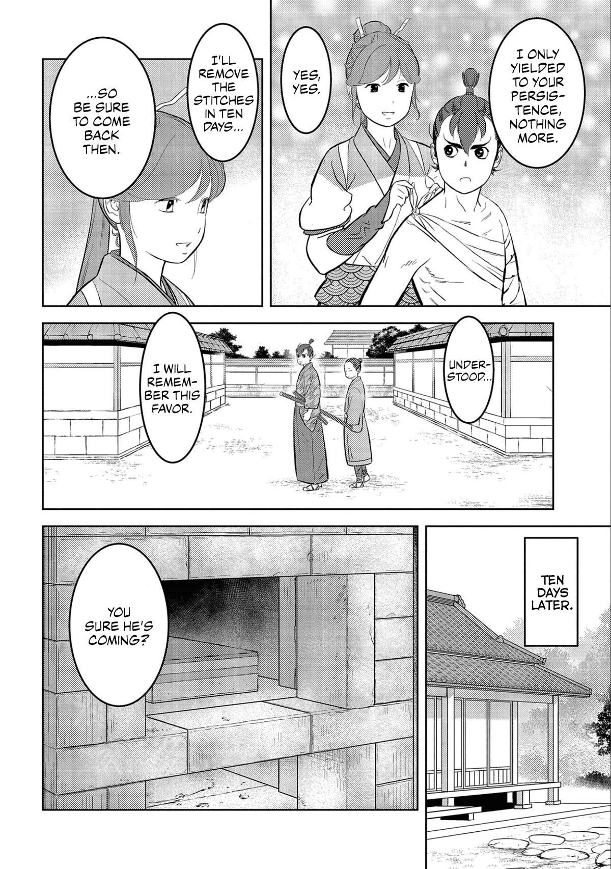 Sengoku Komachi Kuroutan: Noukou Giga Chapter 63 - Page 10