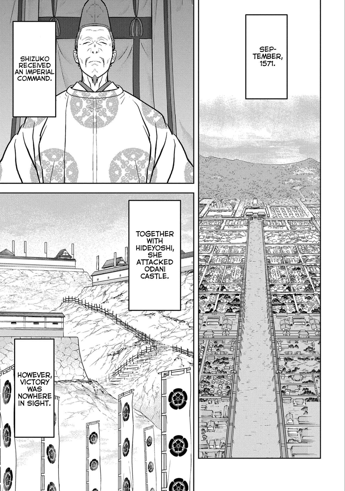 Sengoku Komachi Kuroutan: Noukou Giga Chapter 64 - Page 14